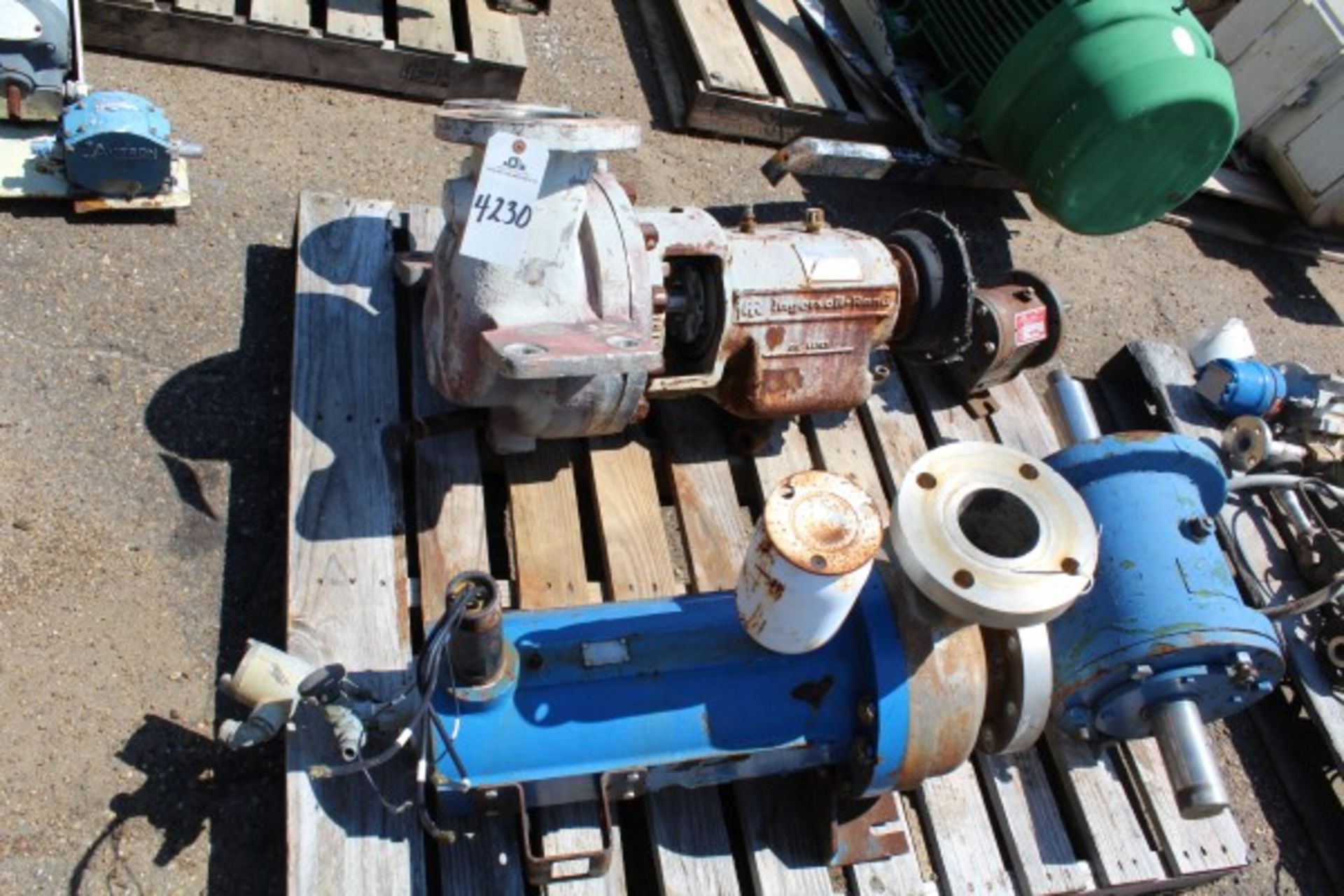 Pallet Lot Pump Parts | Seller to load for $10 per lot or buyers may remove hand carry items by