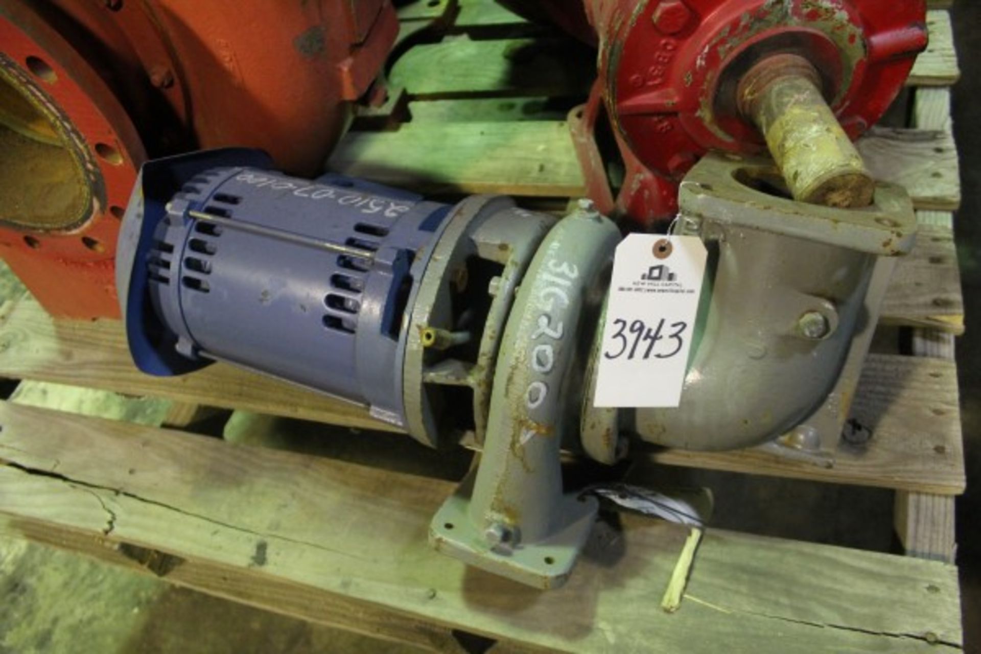 Bell & Gossett 614B Pump | Seller to load for $10 per lot or buyers may remove hand carry items by