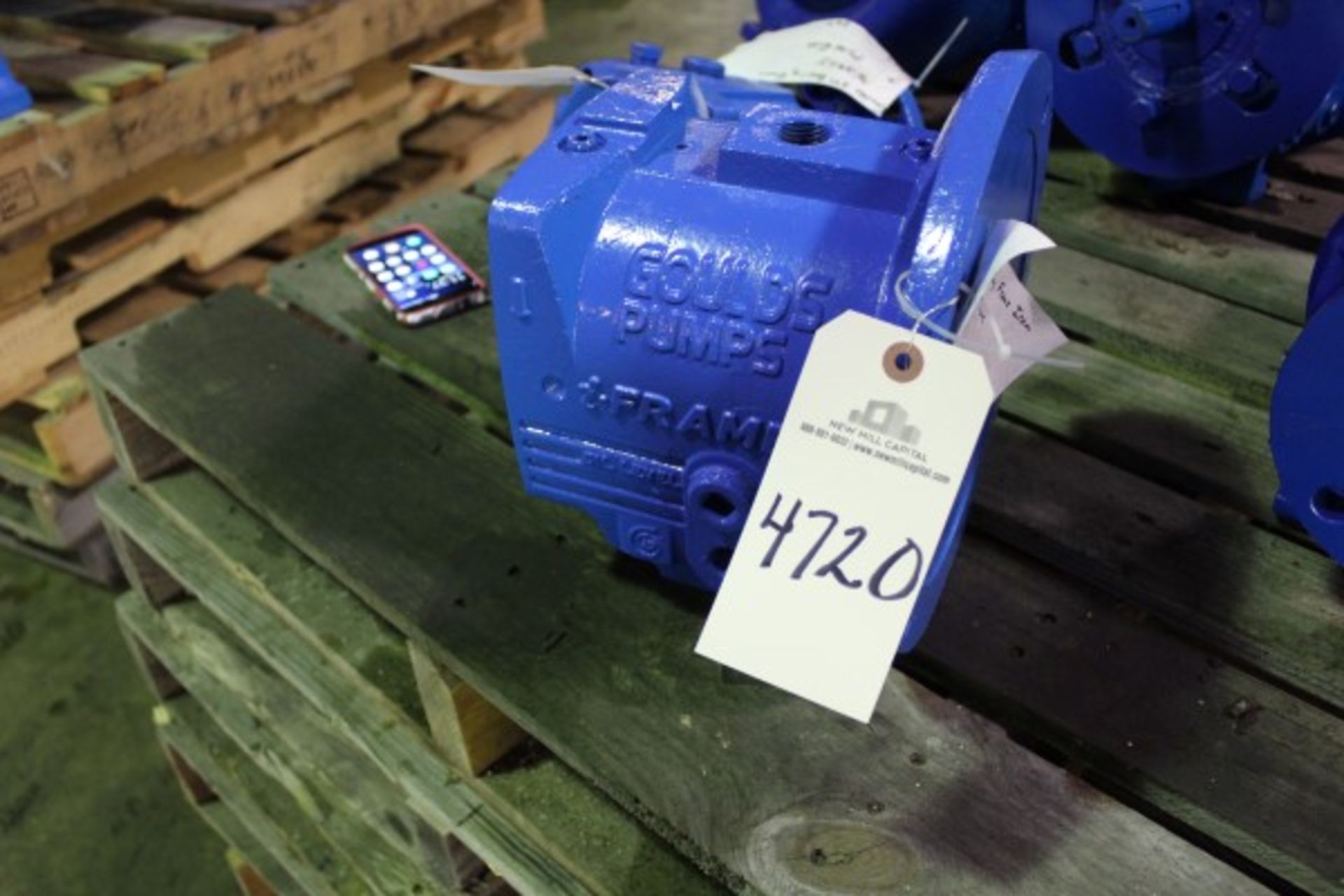 Goulds MTI Bearing Frame | Seller to load for $10 per lot or buyers may remove hand carry items by