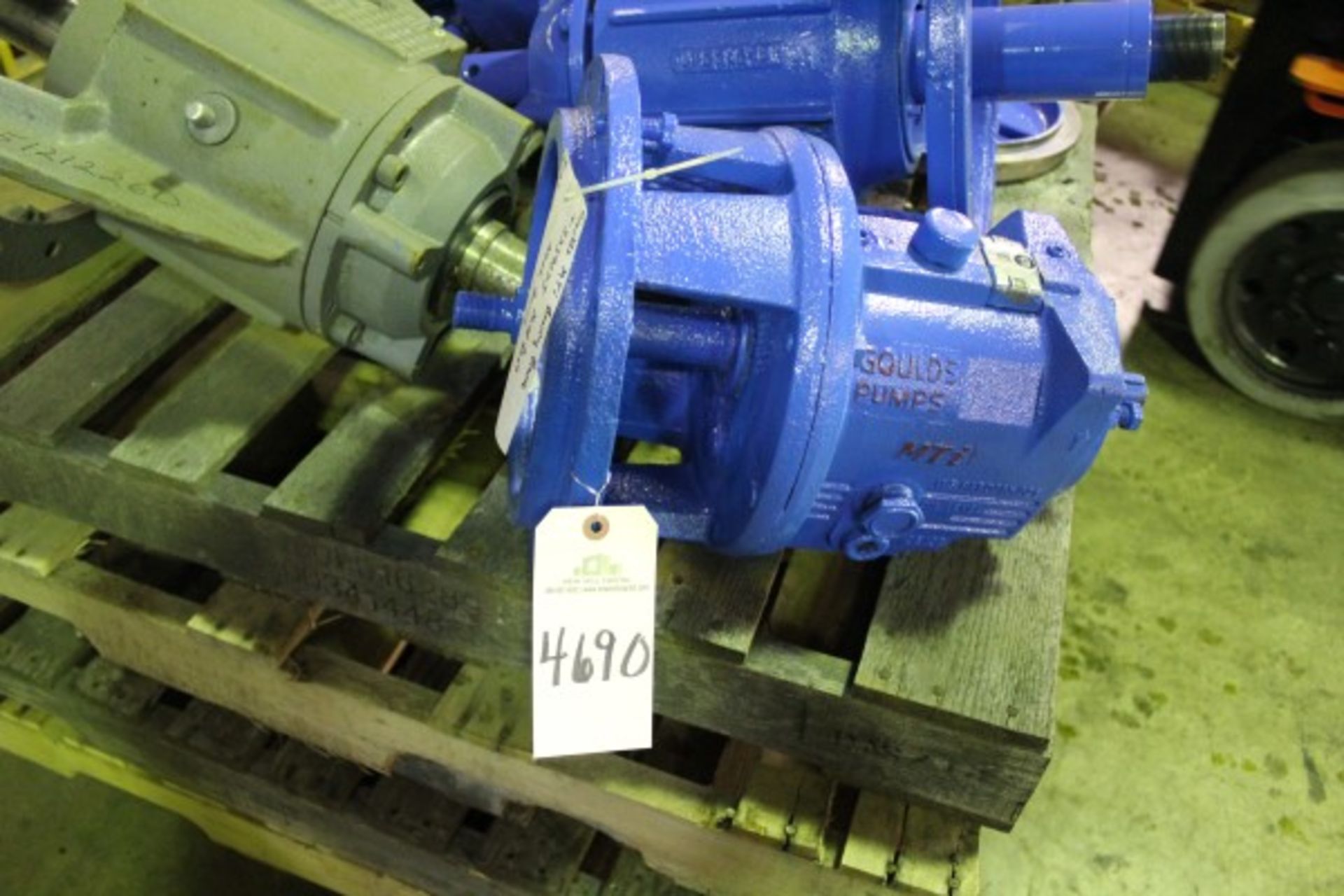 Goulds MTI Bearing Frame | Seller to load for $10 per lot or buyers may remove hand carry items by