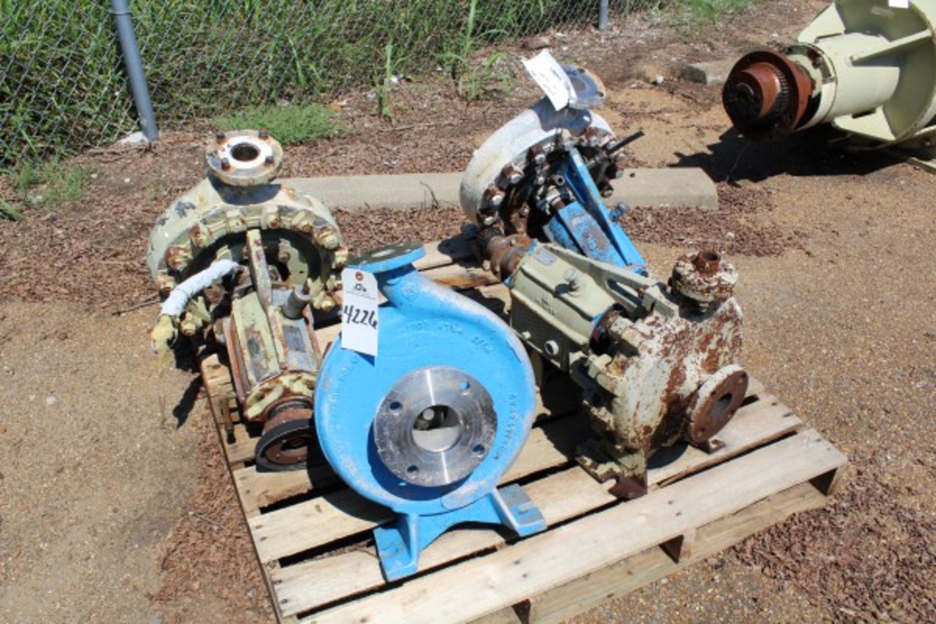 Pallet Lot Pumps | Seller to load for $10 per lot or buyers may remove hand carry items by