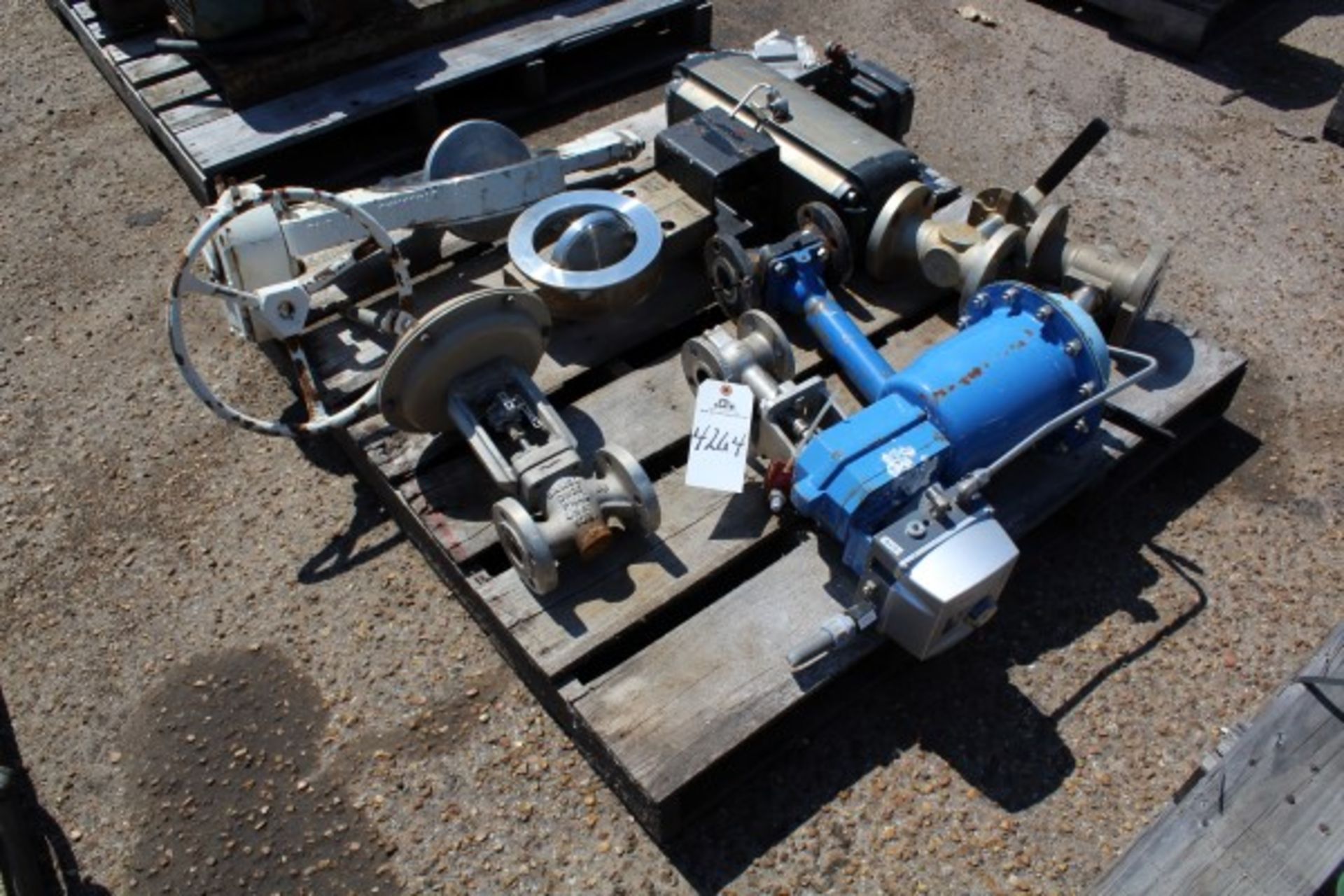 Pallet Lot Valves | Seller to load for $10 per lot or buyers may remove hand carry items by