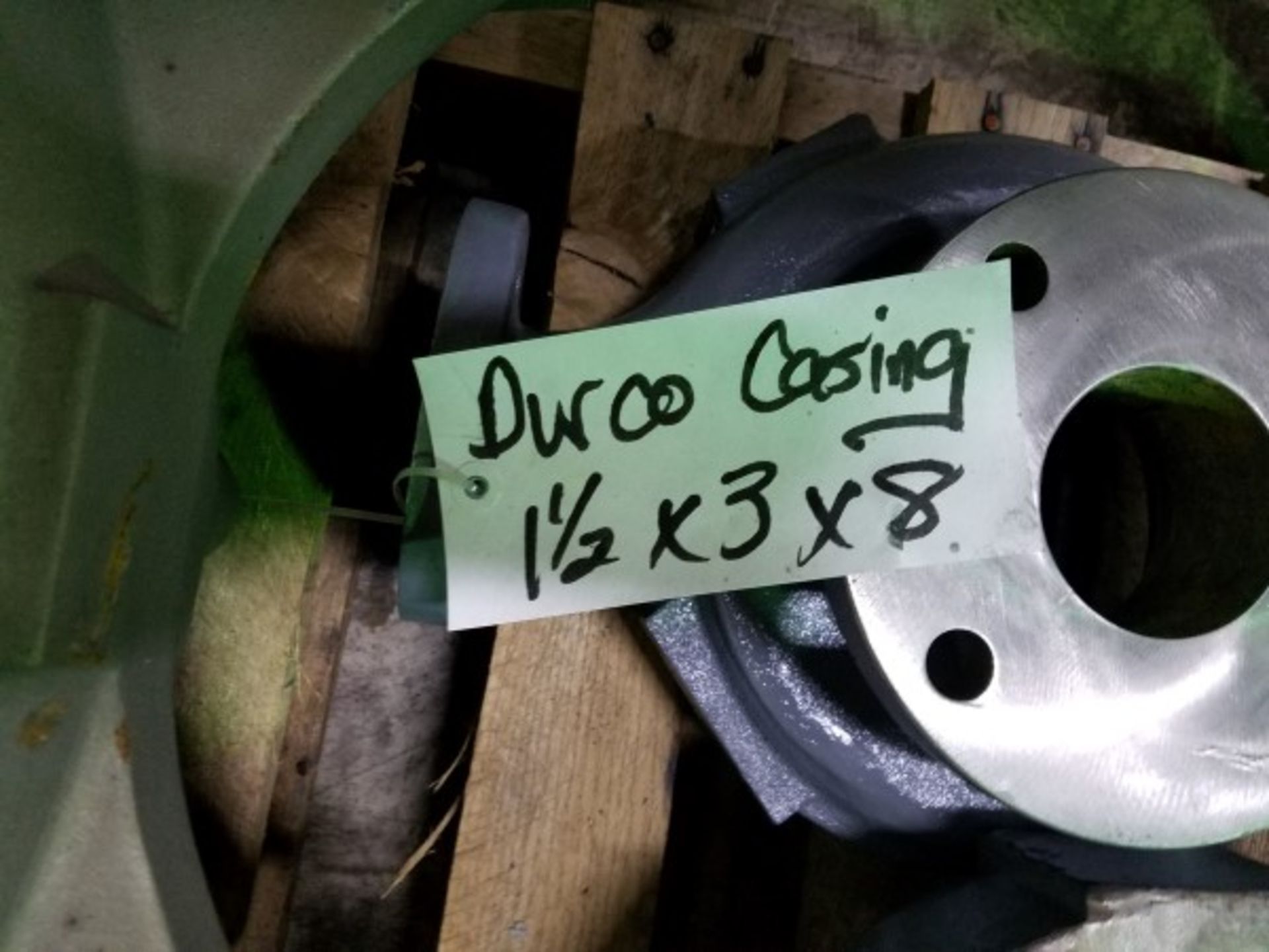 Durco 1.5 x 3 x 8 Casing | Seller to load for $10 per lot or buyers may remove hand carry items by - Image 2 of 2