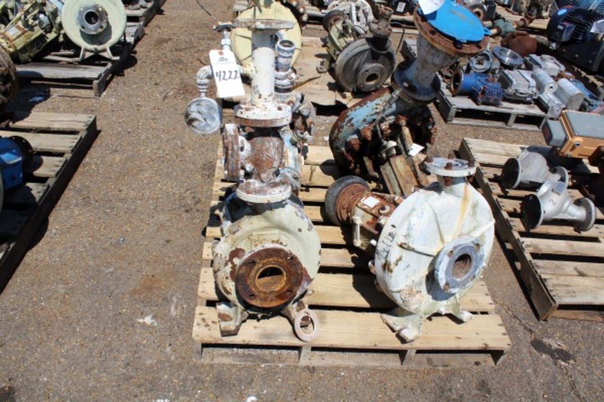 Pallet Lot Pumps | Seller to load for $10 per lot or buyers may remove hand carry items by