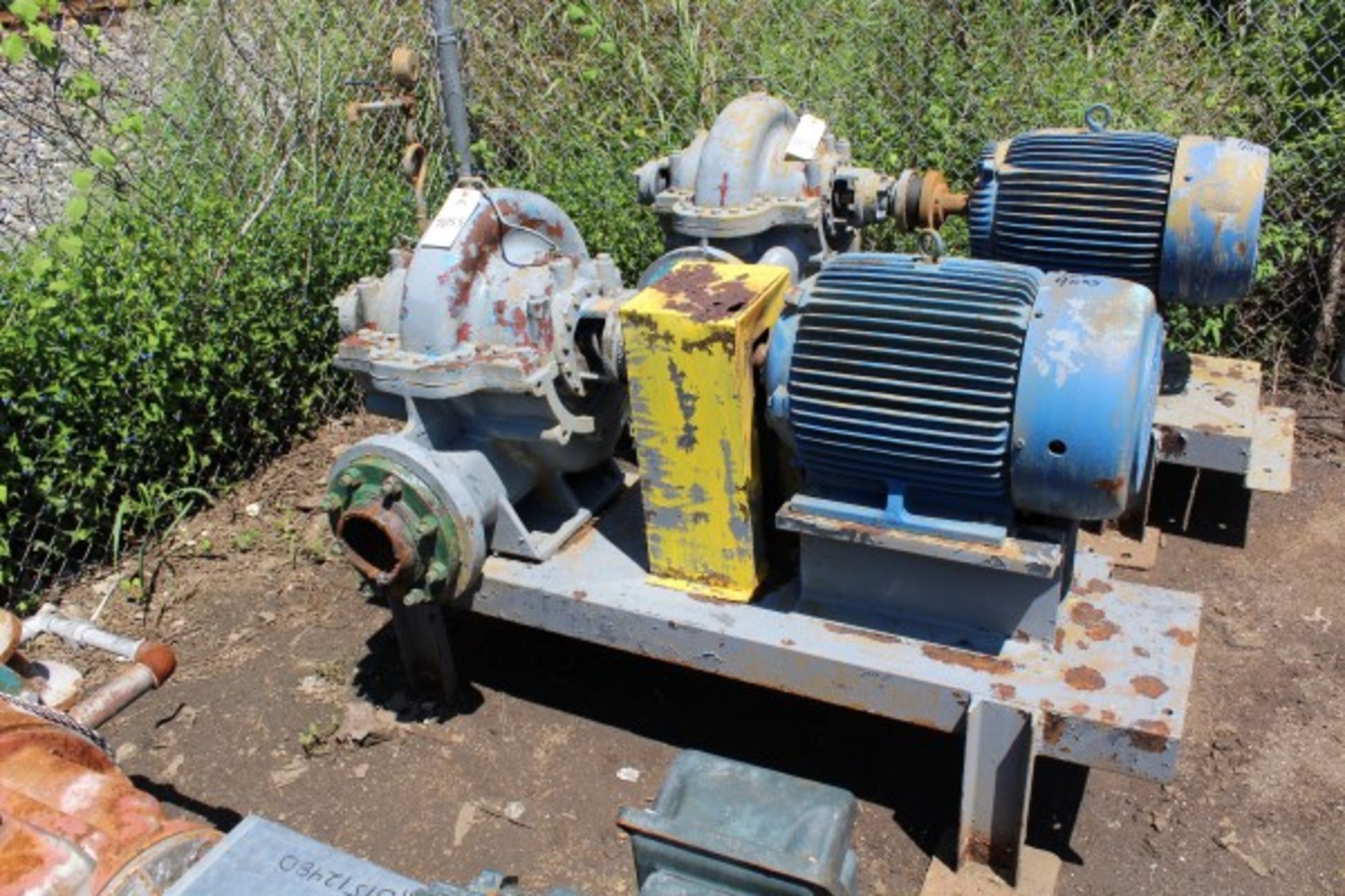 Coker 6012 Pump, 75 HP | Seller to load for $10 per lot or buyers may remove hand carry items by