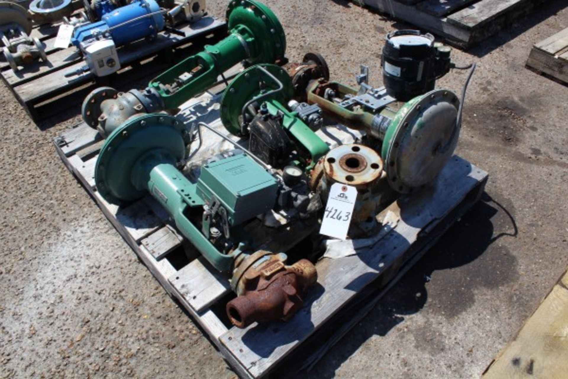 Pallet Lot Valves | Seller to load for $10 per lot or buyers may remove hand carry items by