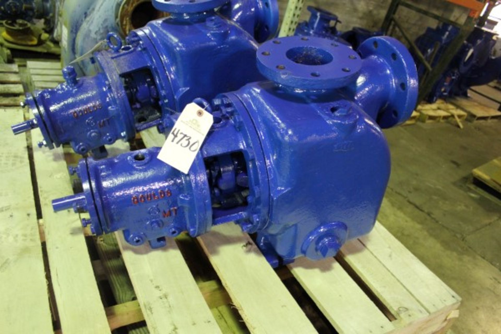 Goulds 4 x 4 -10 Pump | Seller to load for $10 per lot or buyers may remove hand carry items by