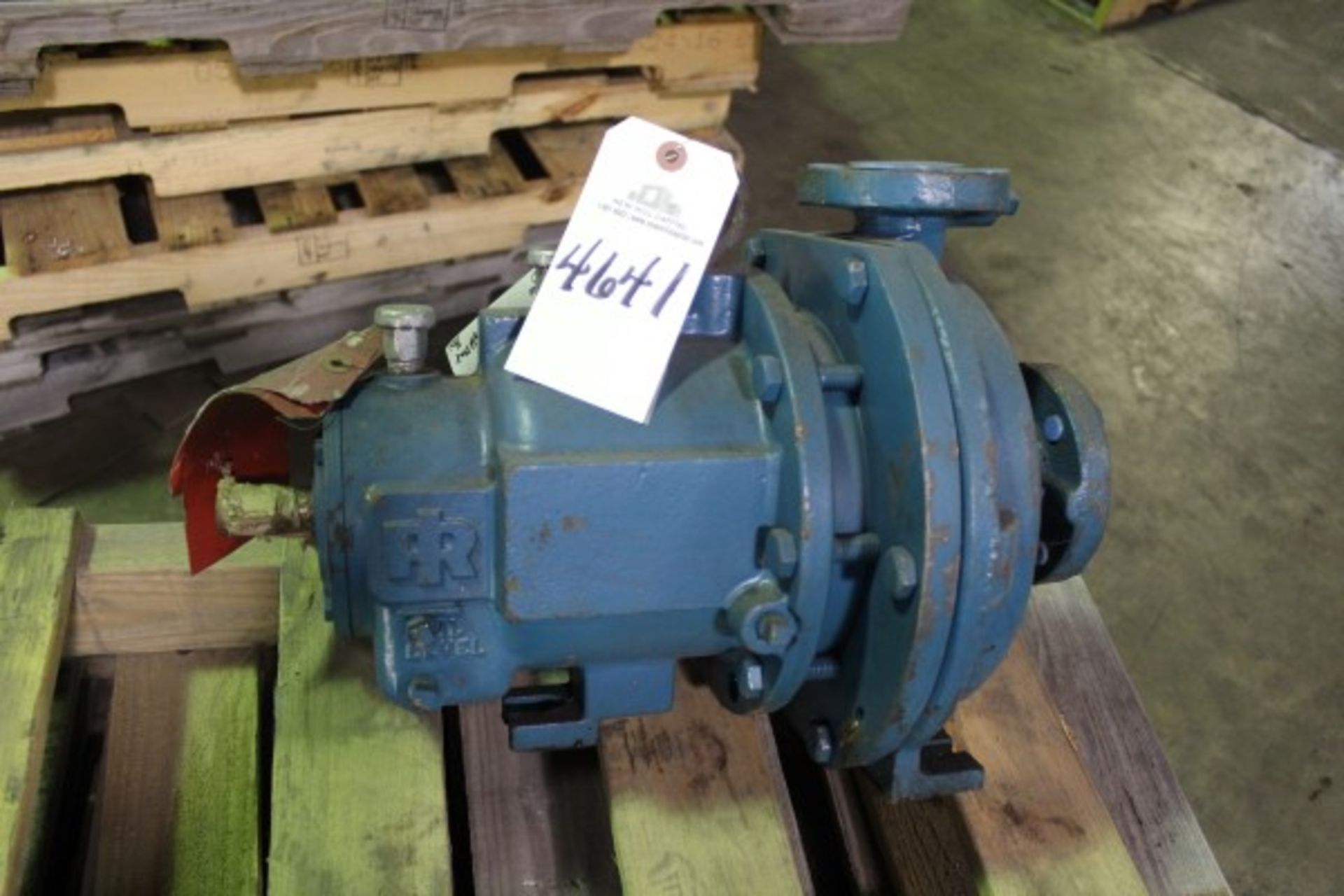 Ingersoll Dresser 1.5 x 1 x 8 Iron Pump | Seller to load for $10 per lot or buyers may remove hand