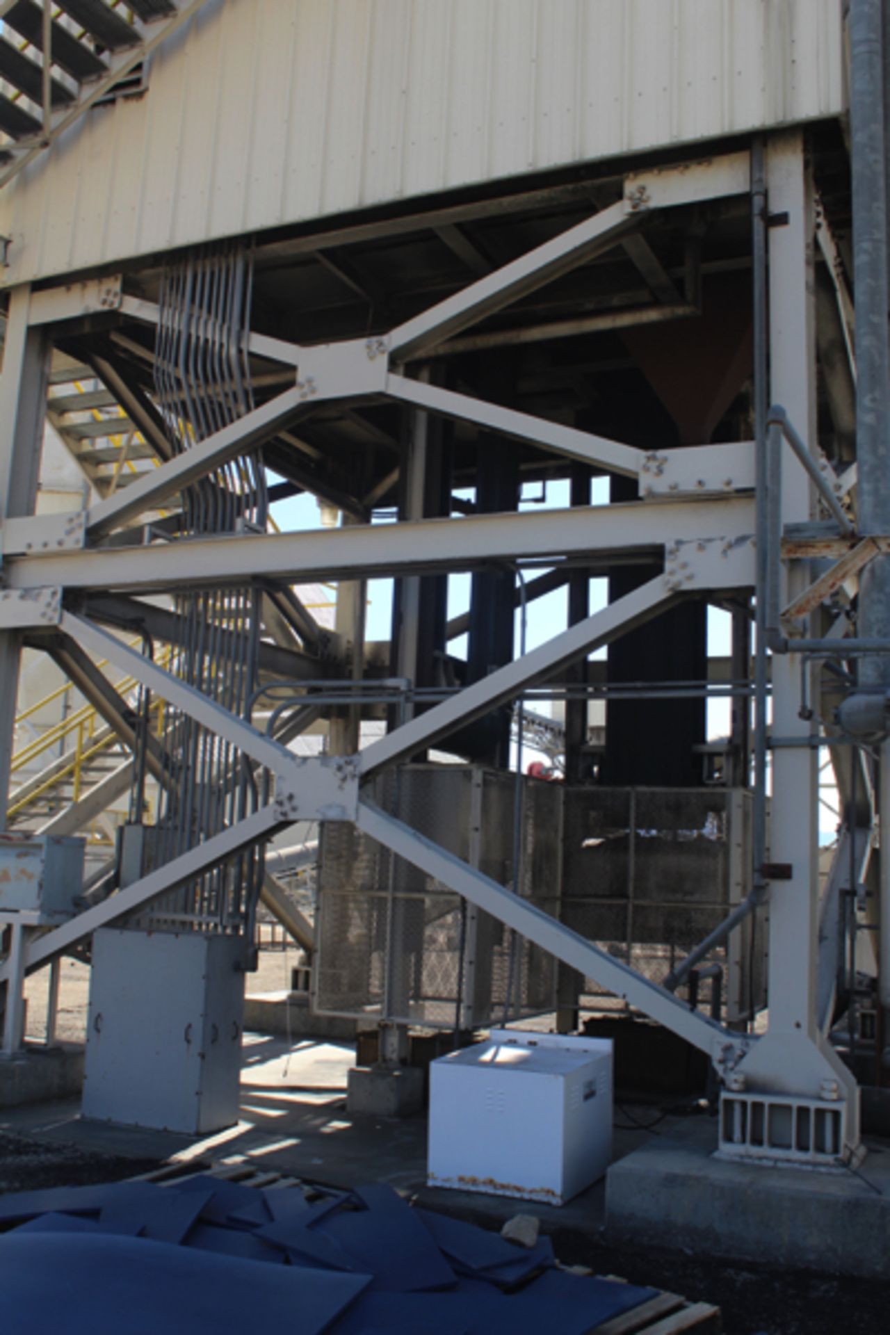 Coal Transfer Conveyor System, W/ Transfer Shack & Drives, 29" Belt, approx 550' | Location: Coal/ - Image 8 of 8