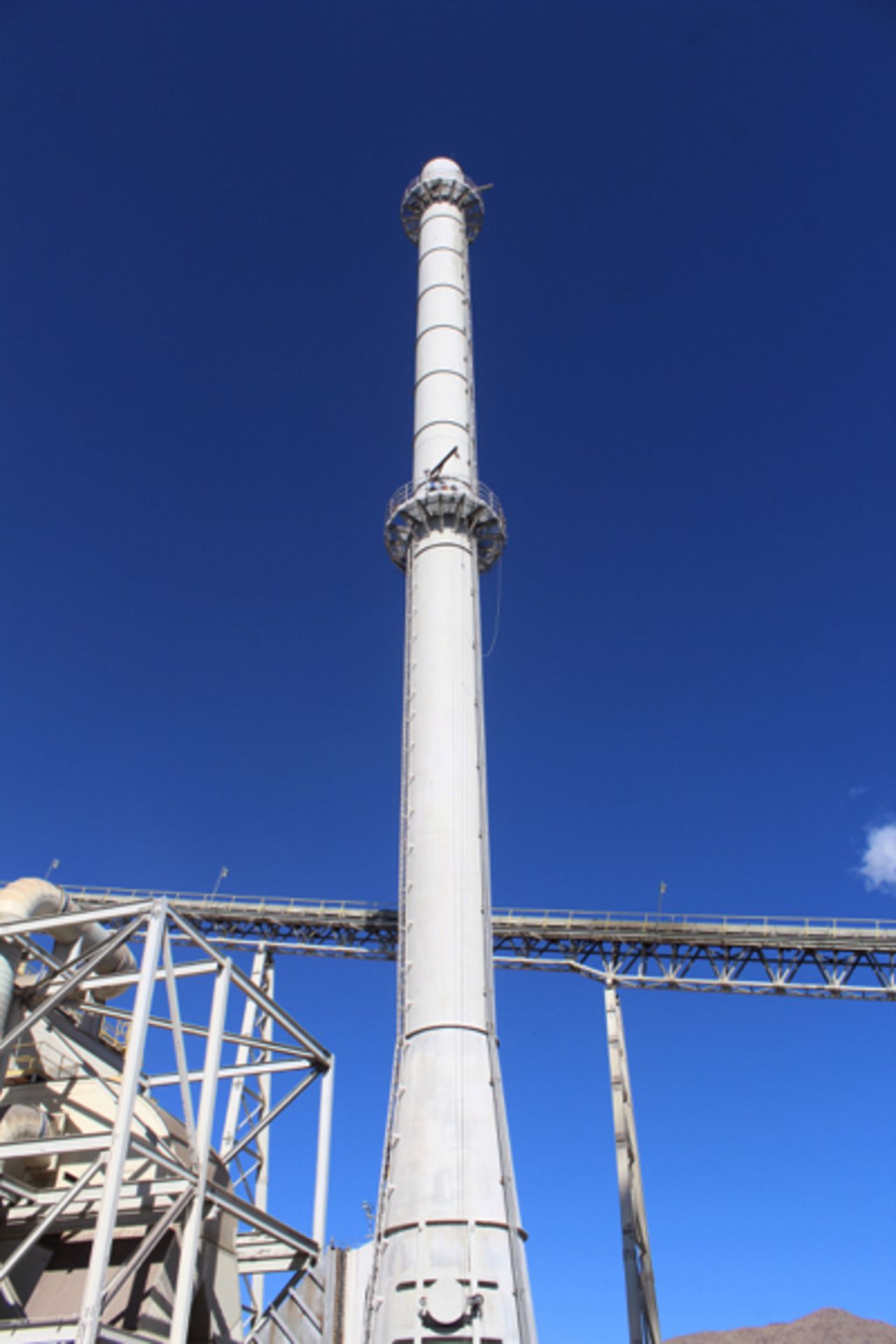 Chimney, W/ Lightning Arrestor System | Location: Boiler/Baghouse Area - Image 2 of 4