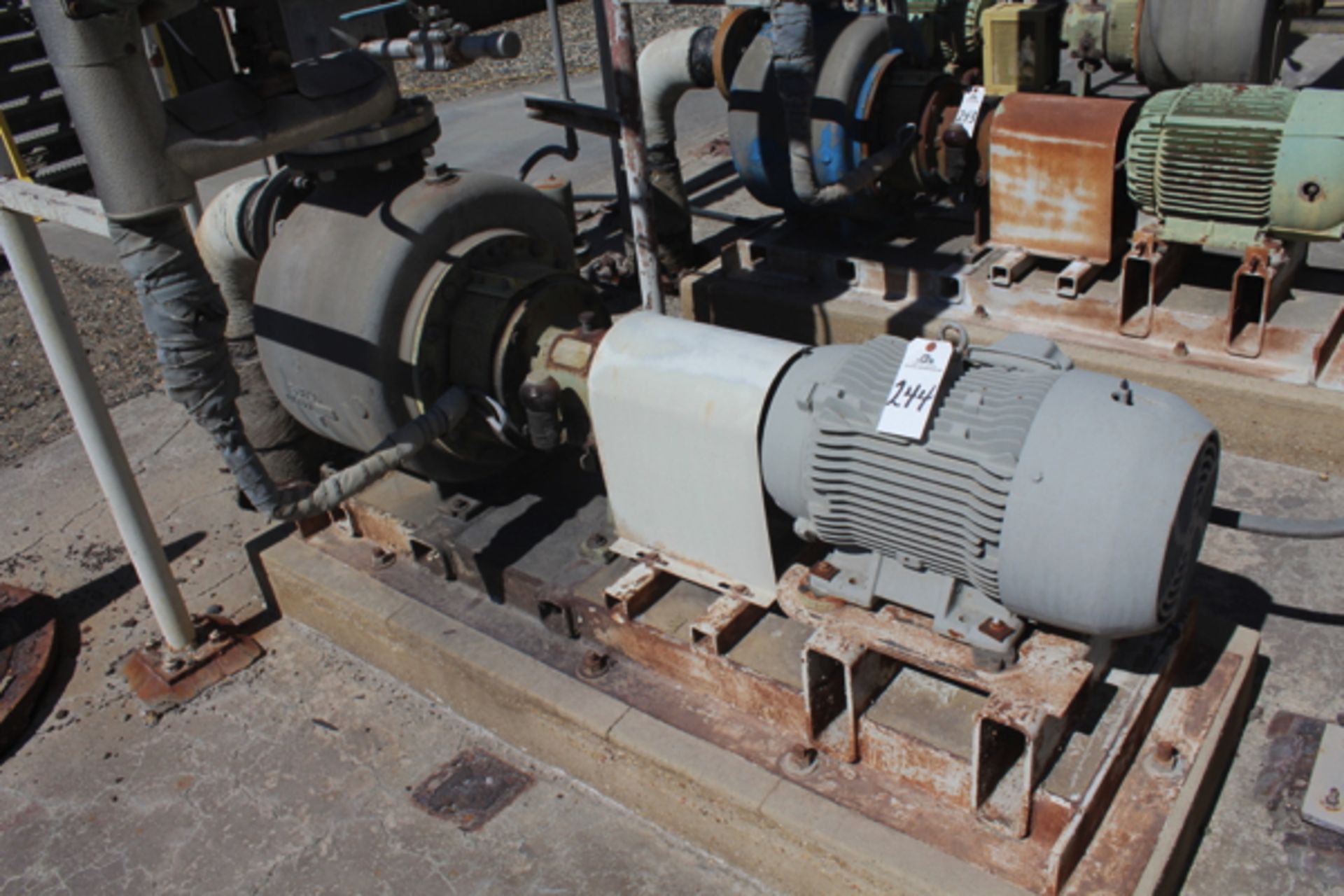 Goulds 6 X 6 X 13 X 10 HP Pump | Location: Outside Turbine Building