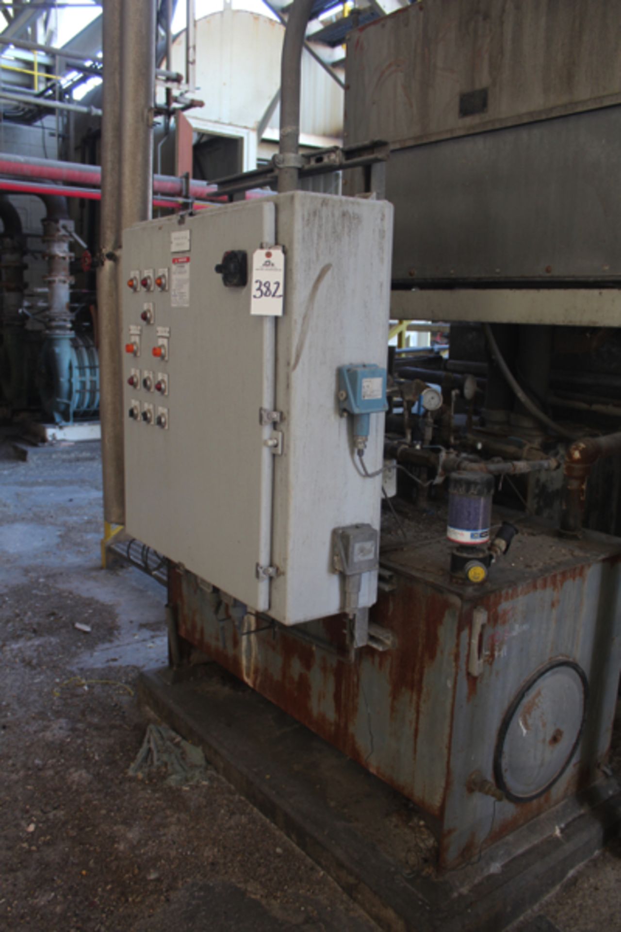 Bearing Lubrication Pump/Heater System | Location: Boiler