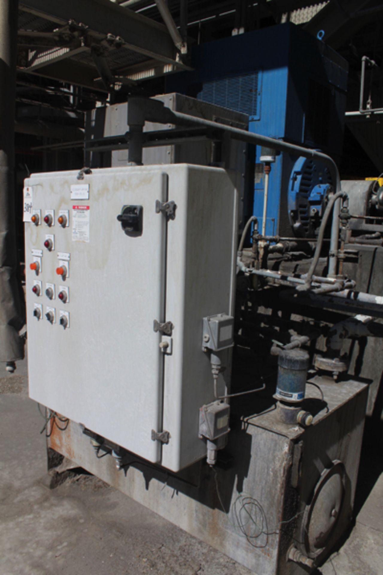 Bearing Lubrication Pump/Heater System | Location: Boiler