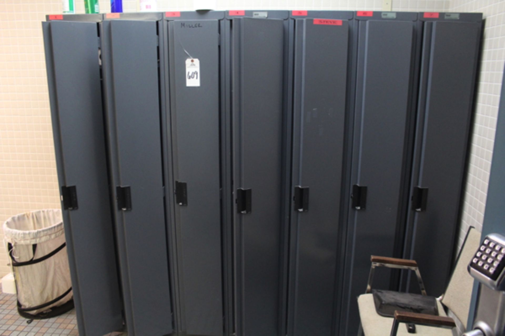 Lot of Employee Lockers | Location: Administration Building