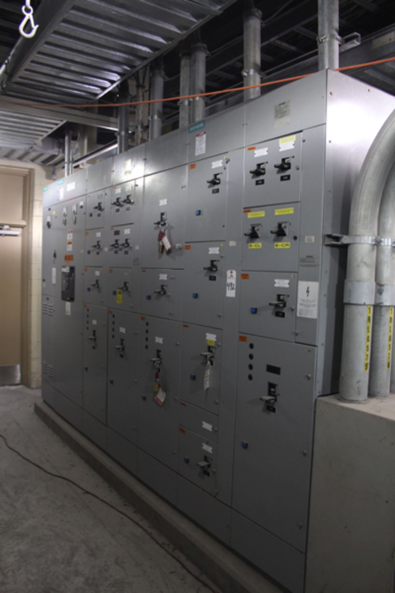Siemens Motor Control Cabinet | Location: Turbine Building