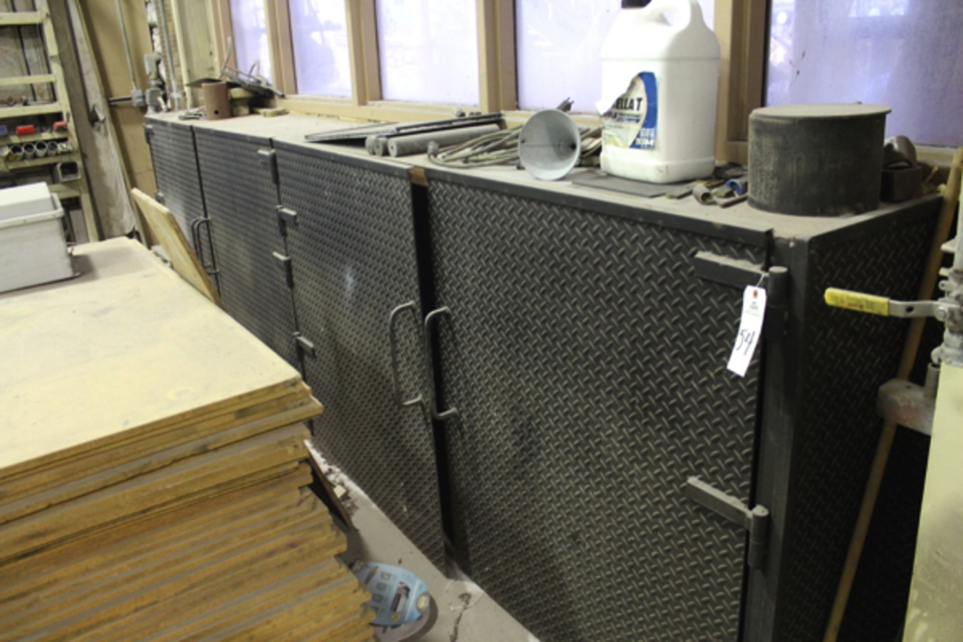 Steel Welding Storage Cabinet | Location: Maintenance Building