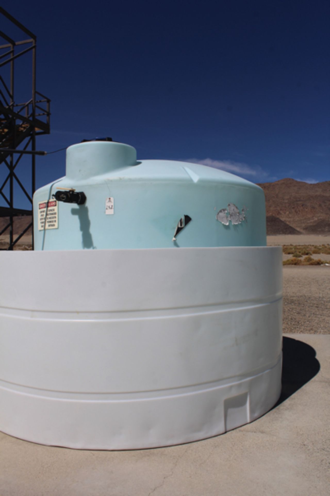 Poly Storage Tank | Location: Cooling Tower