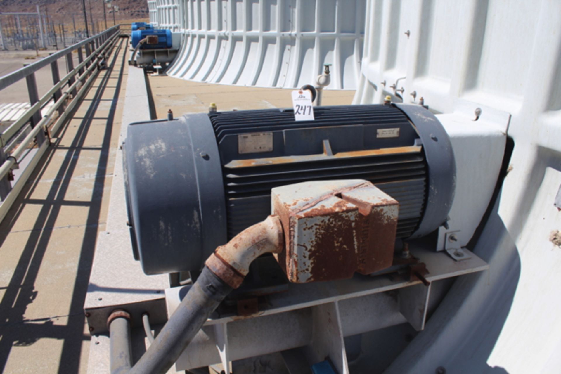 Siemens 200 HP Electric Motor | Location: Cooling Tower