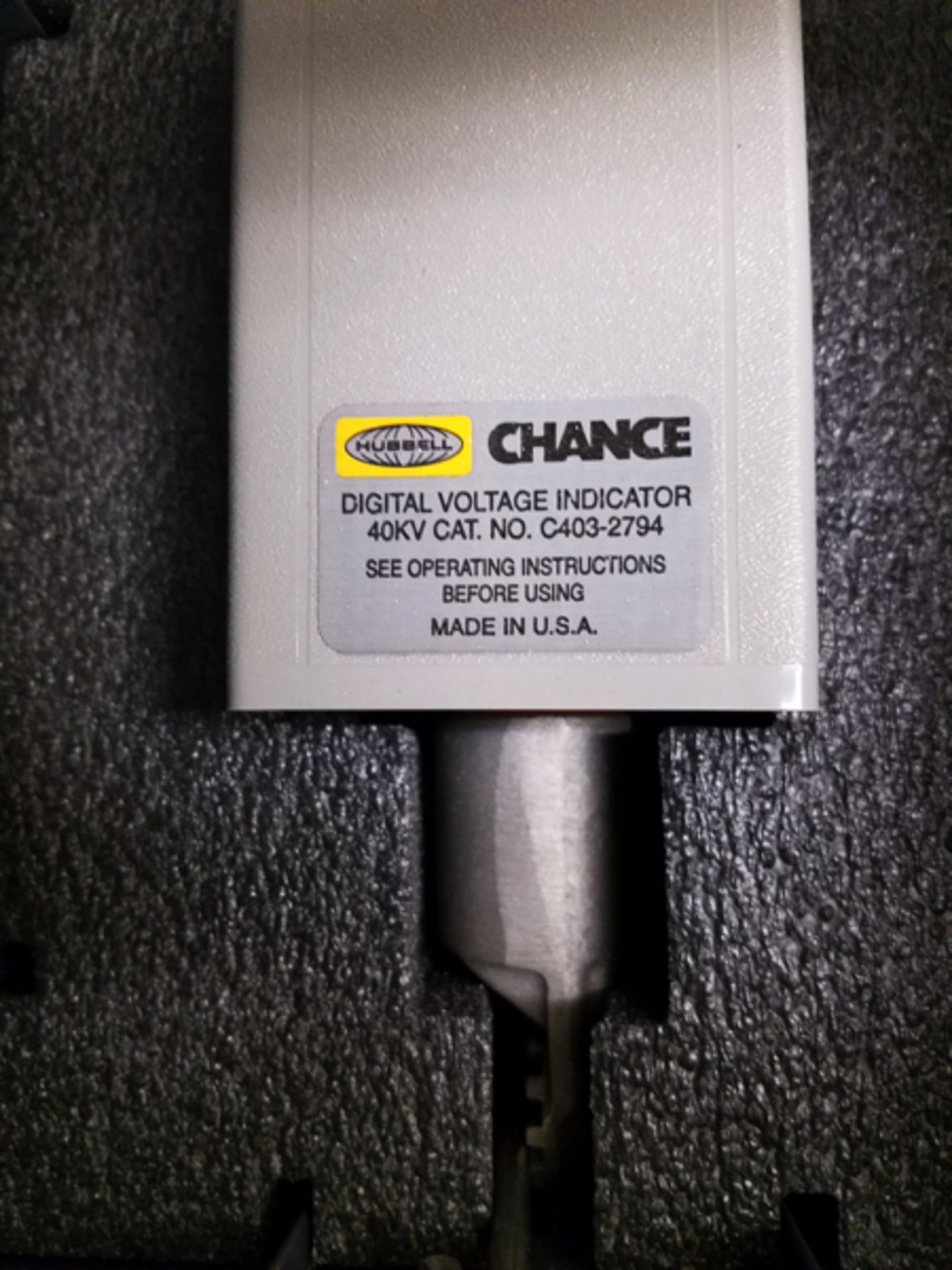 Chance Digital Voltage Indicator, 40 KV | Location: Maintenance Building - Image 2 of 2