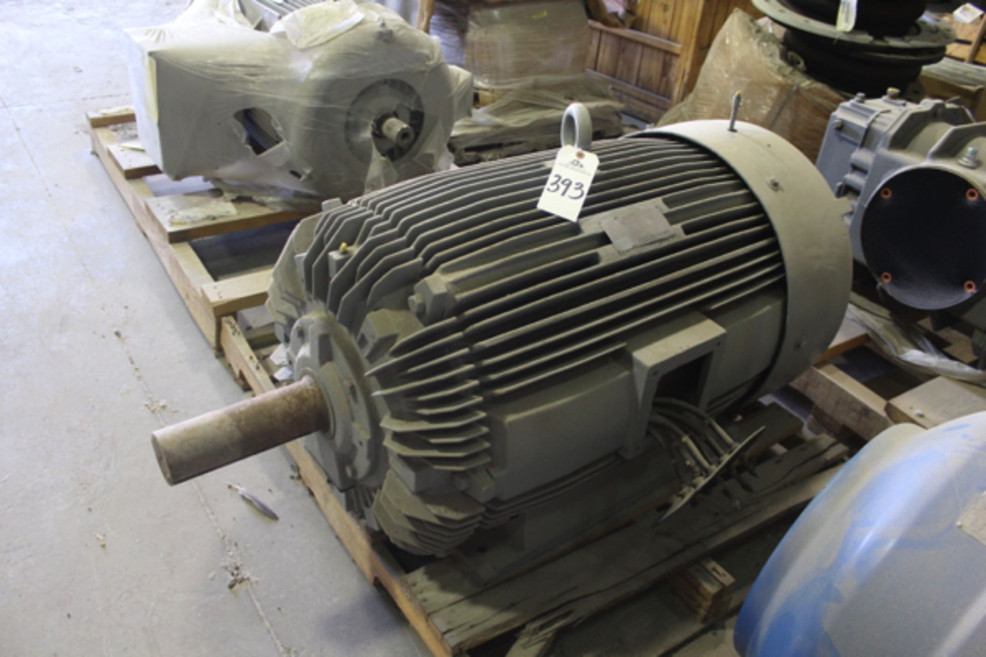 Teco 200 HP Electric Motor | Location: Maintenance Shop