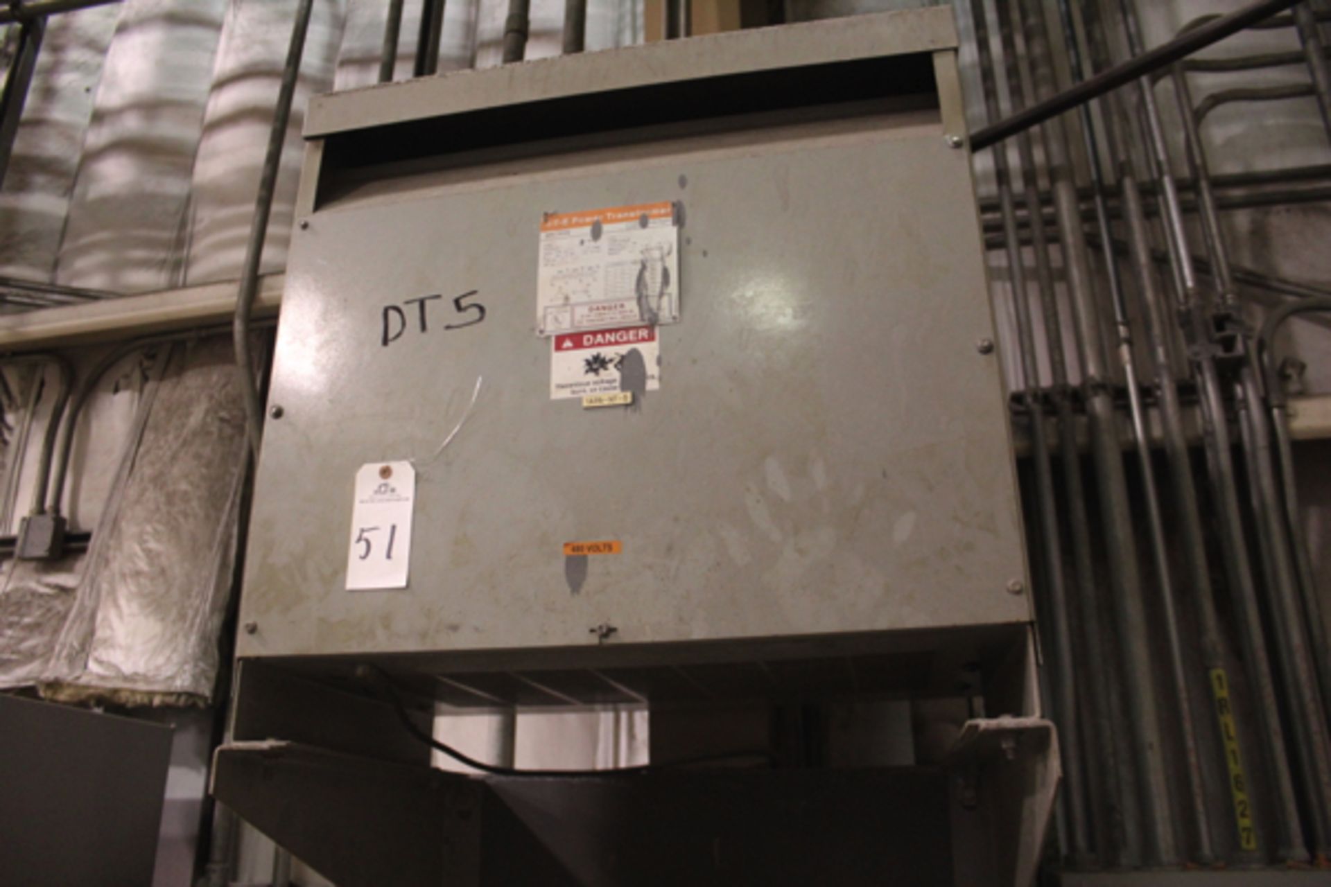 ITE 45 KVA Dry Transformer | Location: Maintenance Building