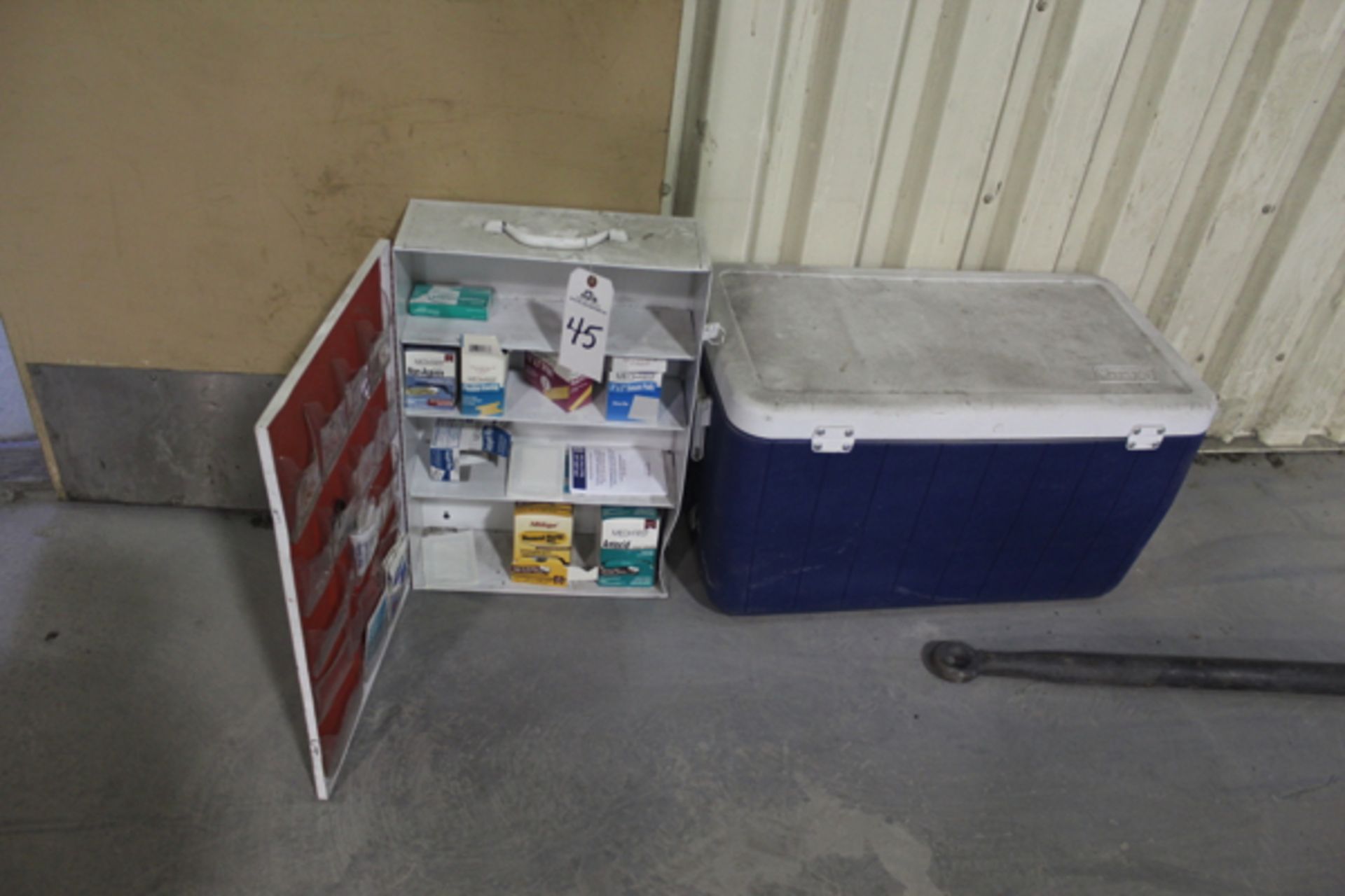 First Aid Kit, W/ Ice Chest | Location: Maintenance Building