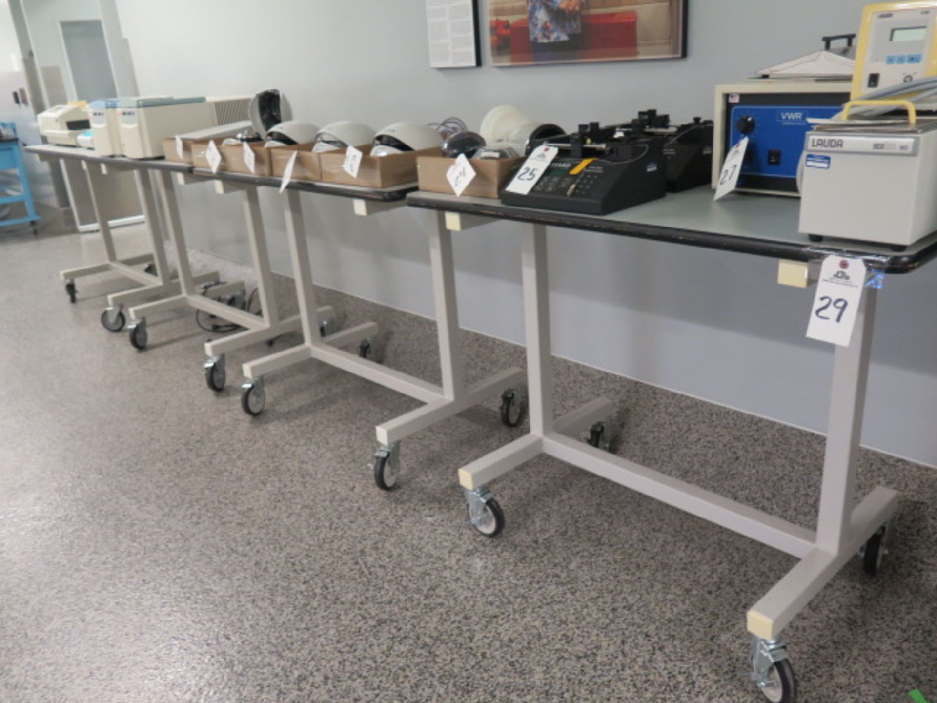 Rolling Lab Tables | Loading Price: $25