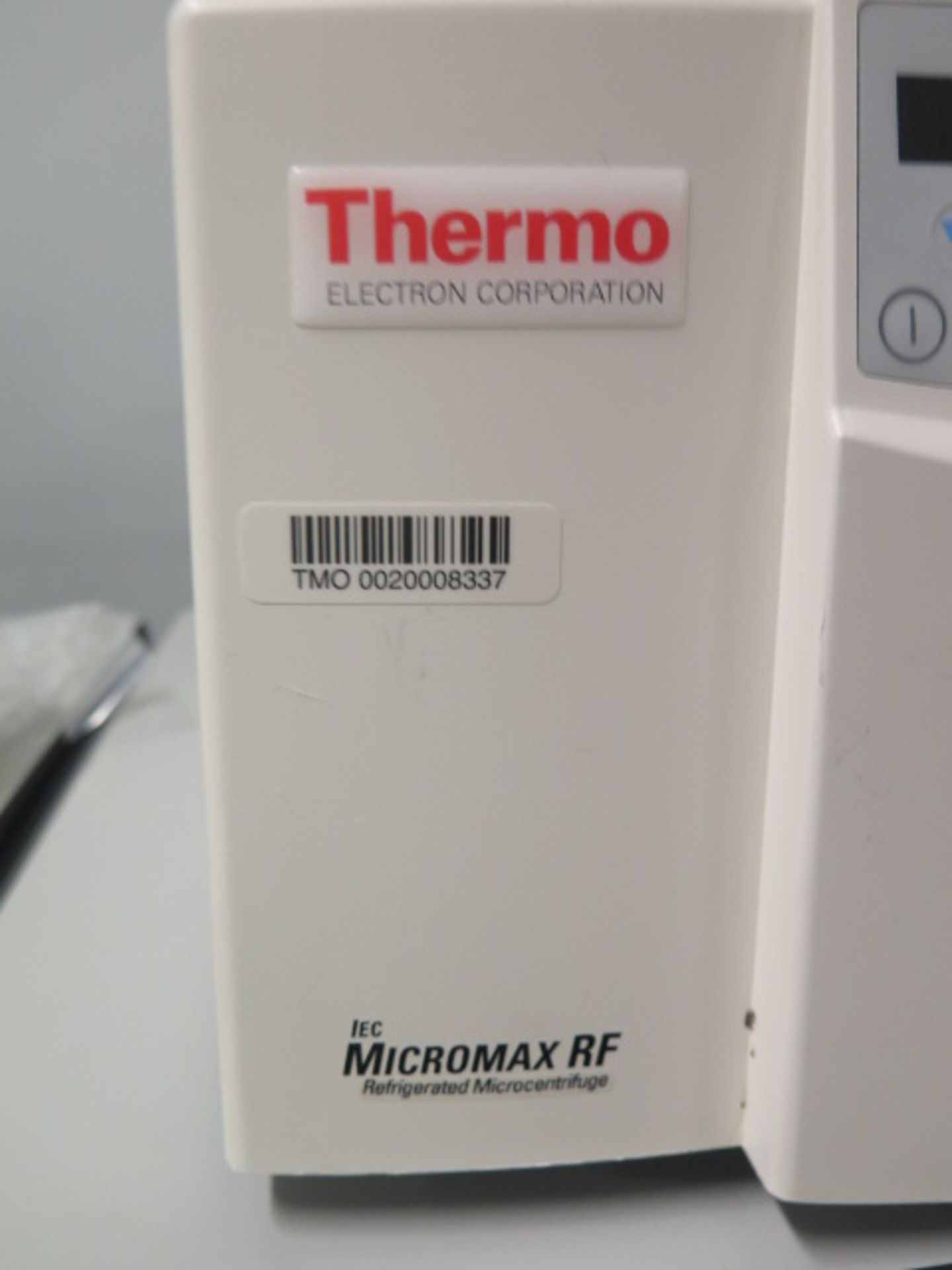 Thermo Electron "Micromax RF" mdl. 120 Refrigerated Microcentrifuge s/n 3592F2159 | Loading - Image 4 of 5