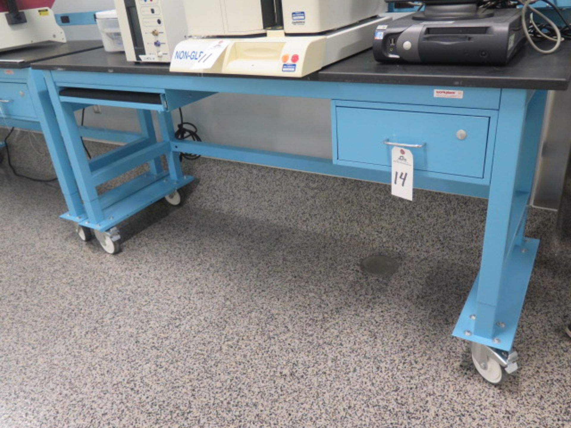 Workplace Modular Bench Systems 24" x 72" Rolling Lab Bench w/ Acid Proof Top | Loading Price: $25 - Image 2 of 3