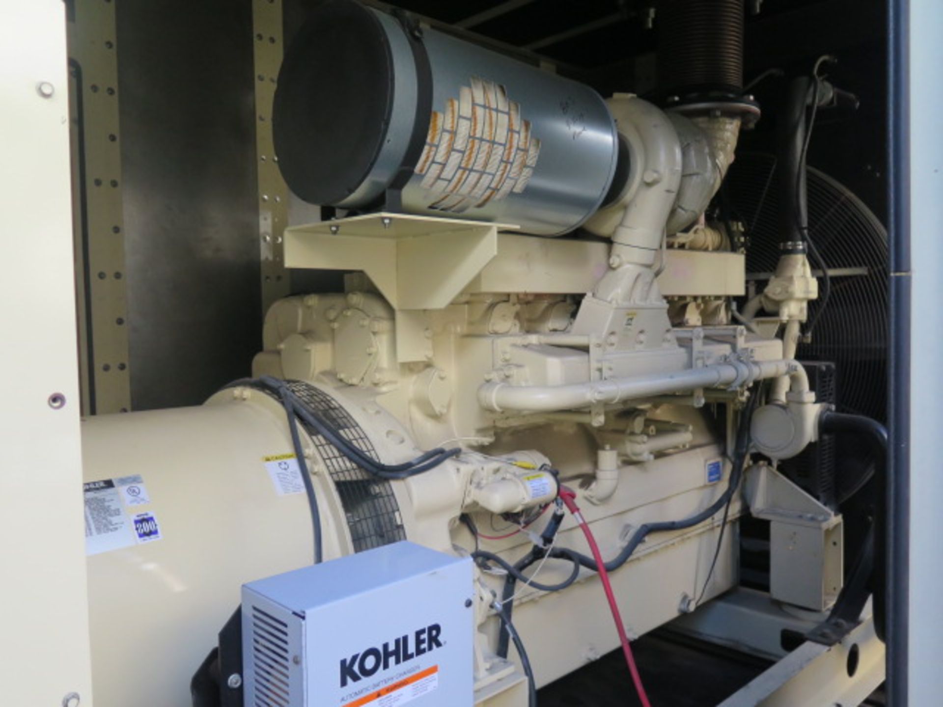 2007 Kohler Power Systems mdl. 600REOZMB 600kW Diesel Powered Backup Generator s/n 61628 w/ - Image 6 of 14