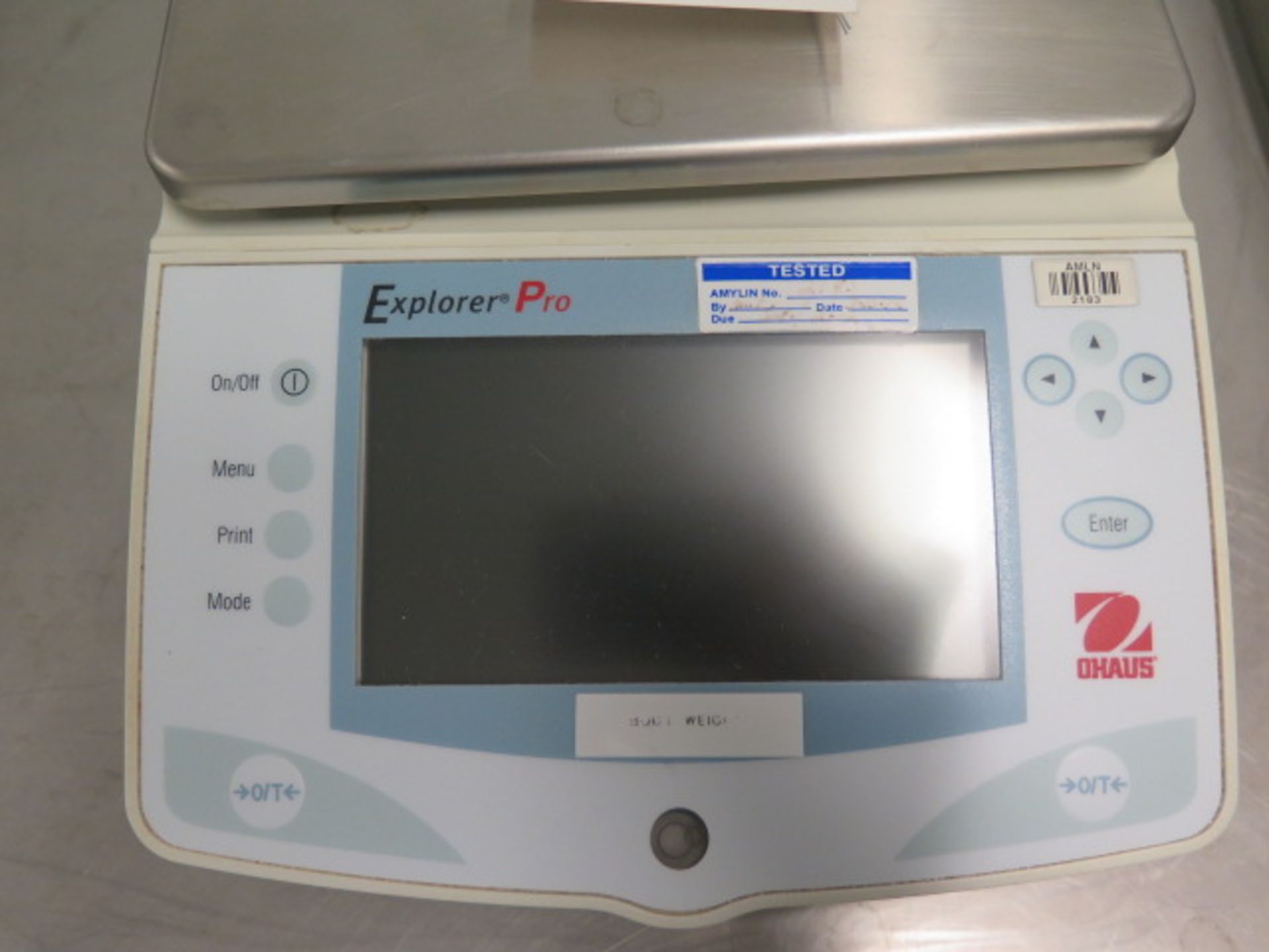 Ohaus Explorer Pro 4100g Digital Lab Scale | Loading Price: Hand Carry or Contact Rigger - Image 2 of 3