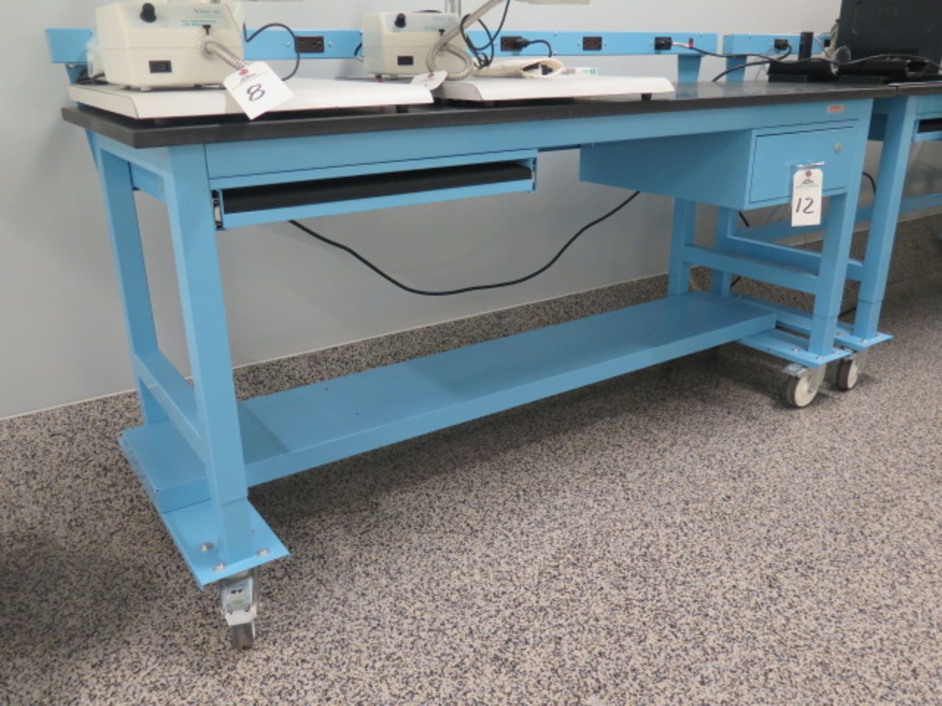 Workplace Modular Bench Systems 24" x 72" Rolling Lab Bench w/ Acid Proof Top | Loading Price: $25 - Image 2 of 4