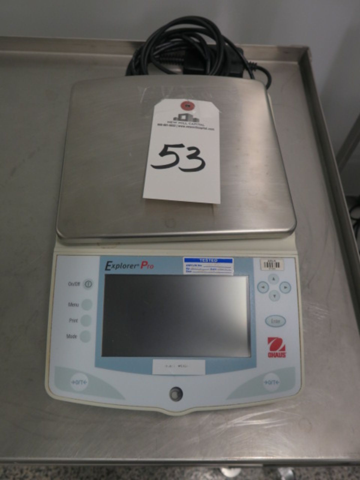 Ohaus Explorer Pro 4100g Digital Lab Scale | Loading Price: Hand Carry or Contact Rigger
