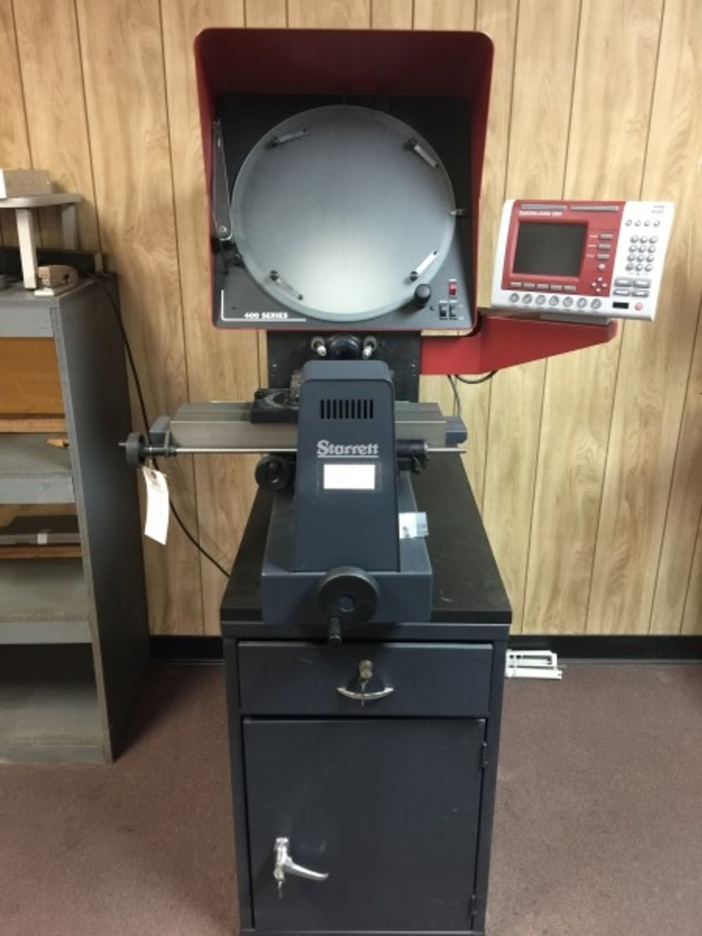 (1) Starret HE400 Comparator with Quandra-Chek 200 control