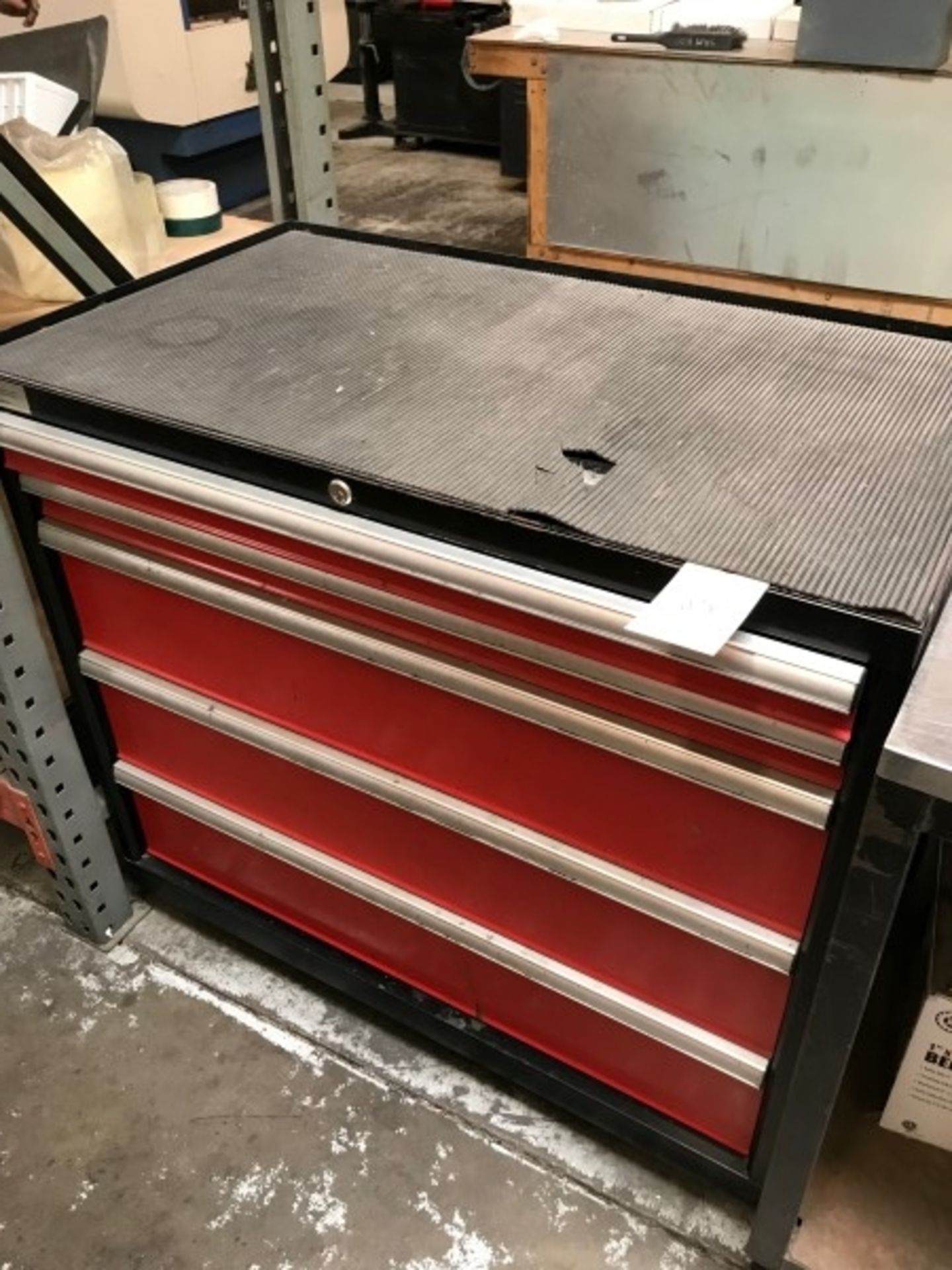 Tool Chest Including Press Brake Tooling and Contents