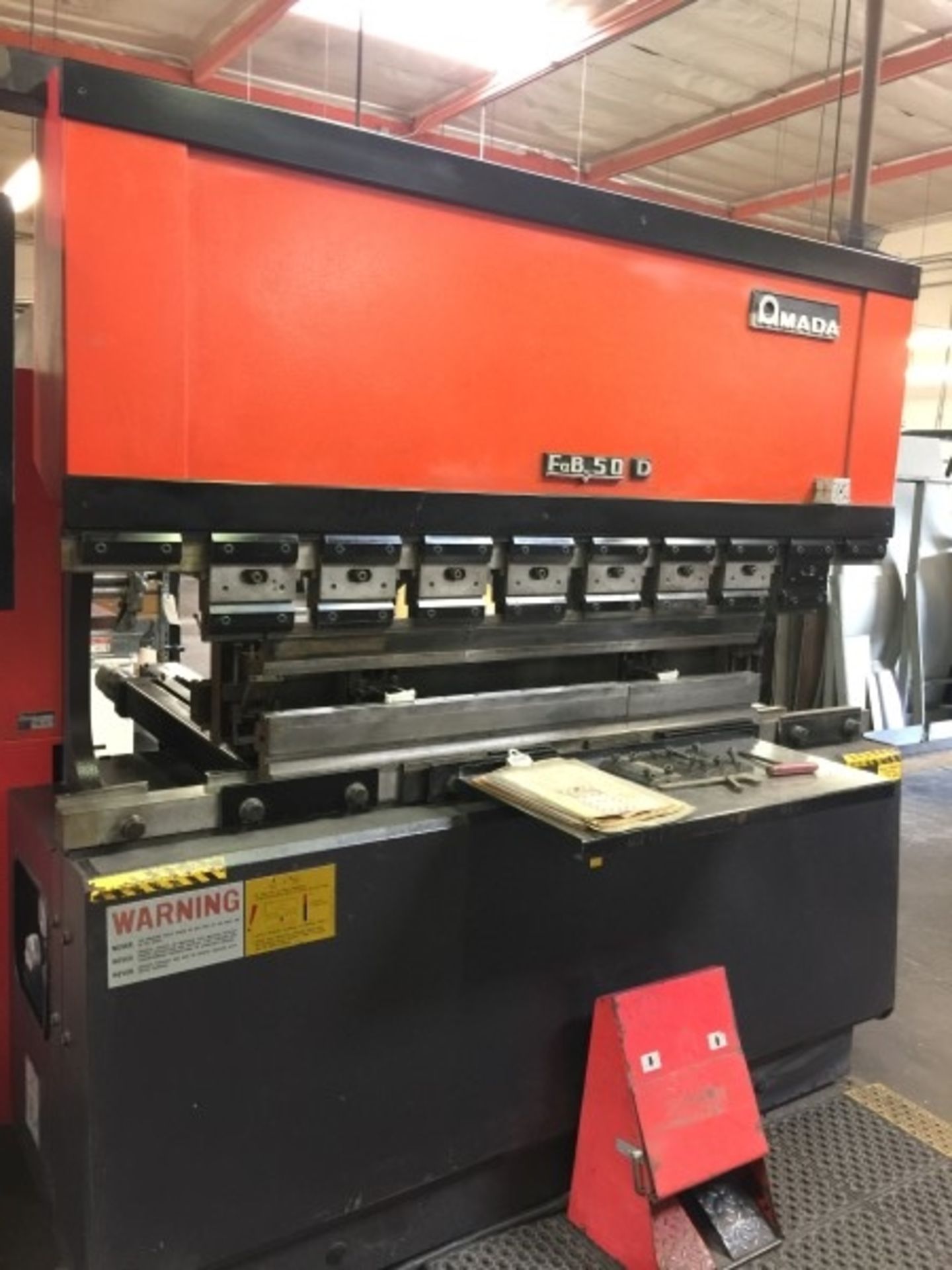 1989 Amada Press Brake - Model FBD 5020E, S/N: 520025Y