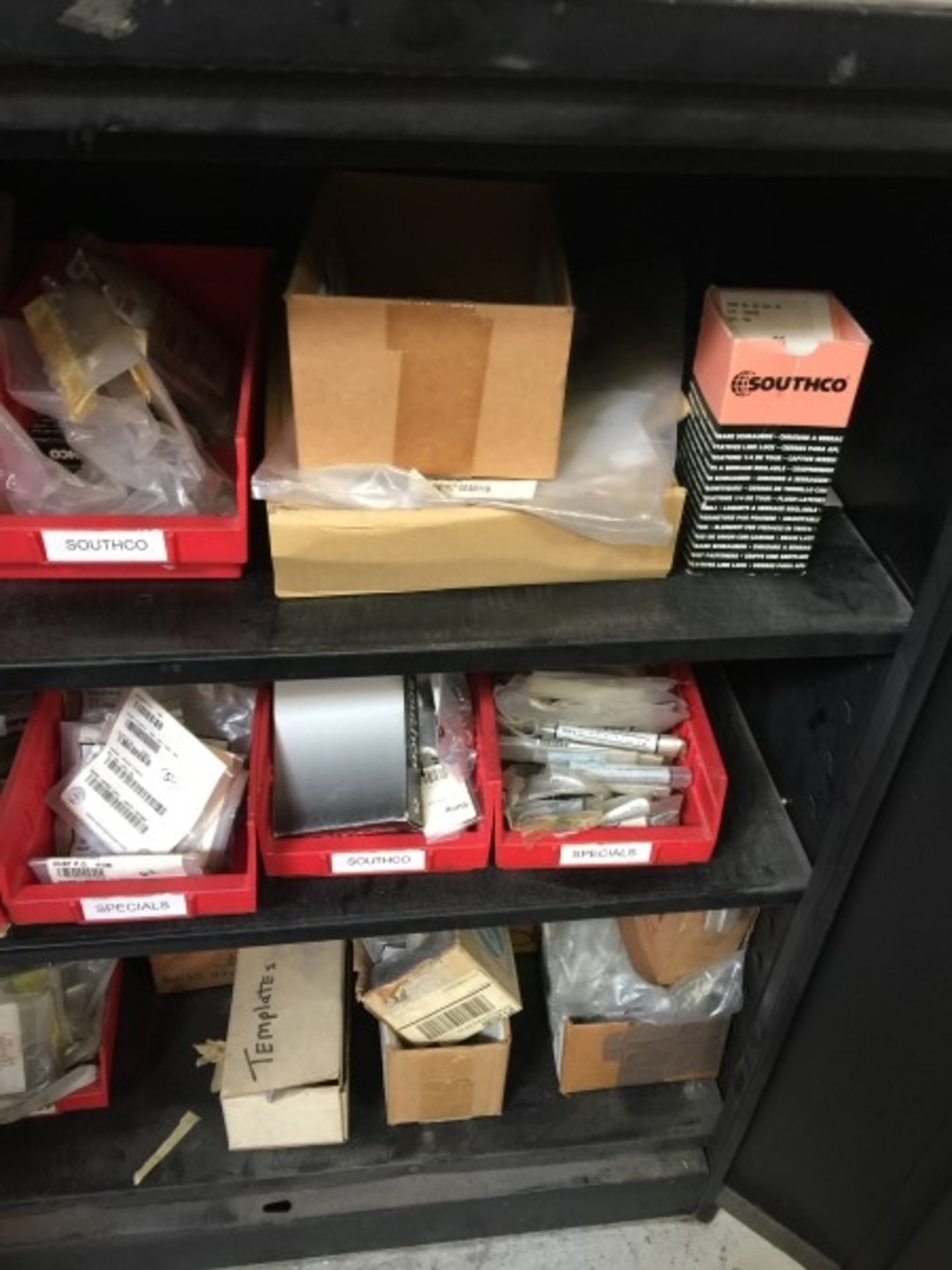 Assorted Fastener and Rivet Hardware including metal cabinet - Image 3 of 8