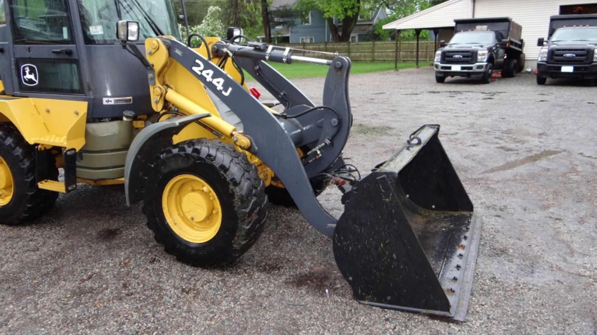 2011 John Deere #244JFront End Loader With A/C, Radio, Quick Disconnect, VIN LU244JX624988, SN - Image 18 of 21