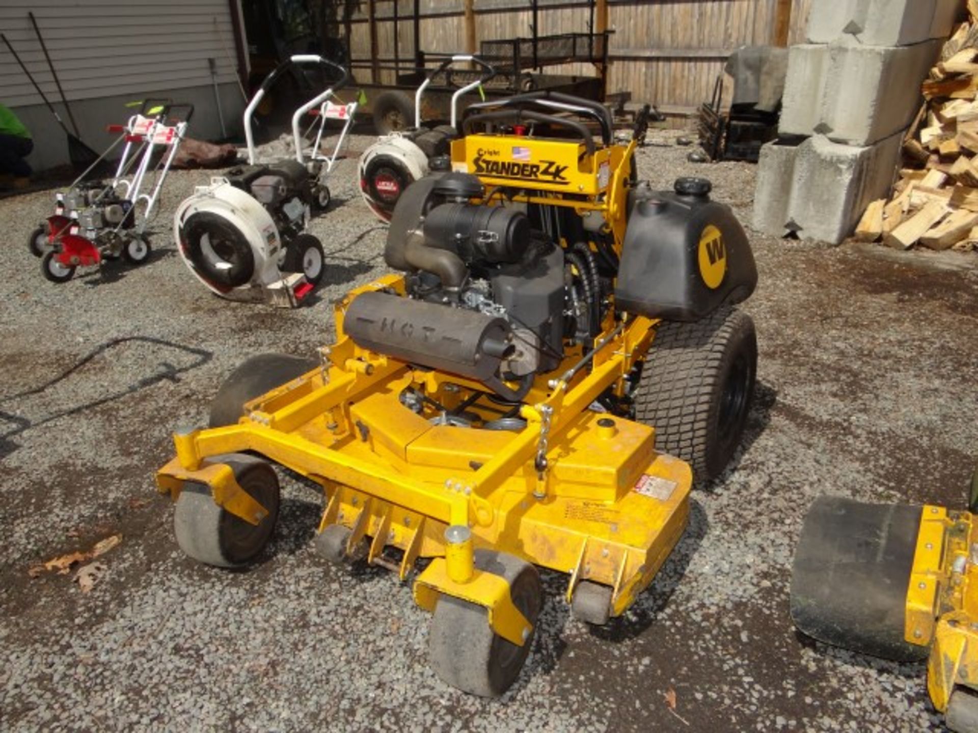Wright Stander #ZK 52" Stand On Mower, Hrs., 818 - Image 2 of 3
