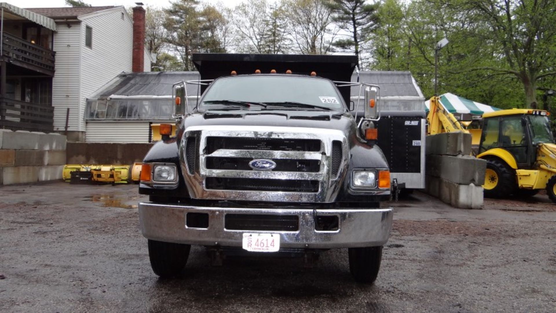 2006 Ford F650 XLT Super Duty Diesel 4x2 Single Axle Dump Truck, With Allison Auto trans., Cat 230 - Image 3 of 13