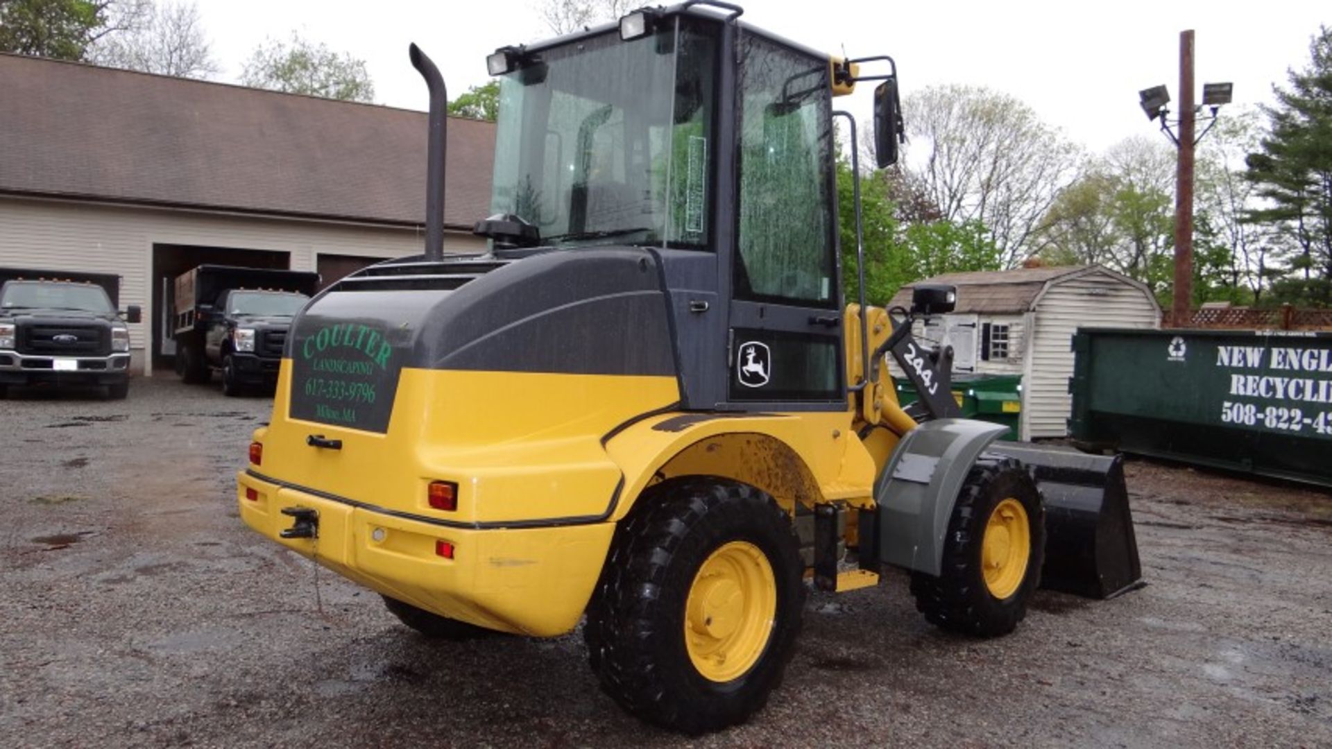 2011 John Deere #244JFront End Loader With A/C, Radio, Quick Disconnect, VIN LU244JX624988, SN - Image 11 of 21