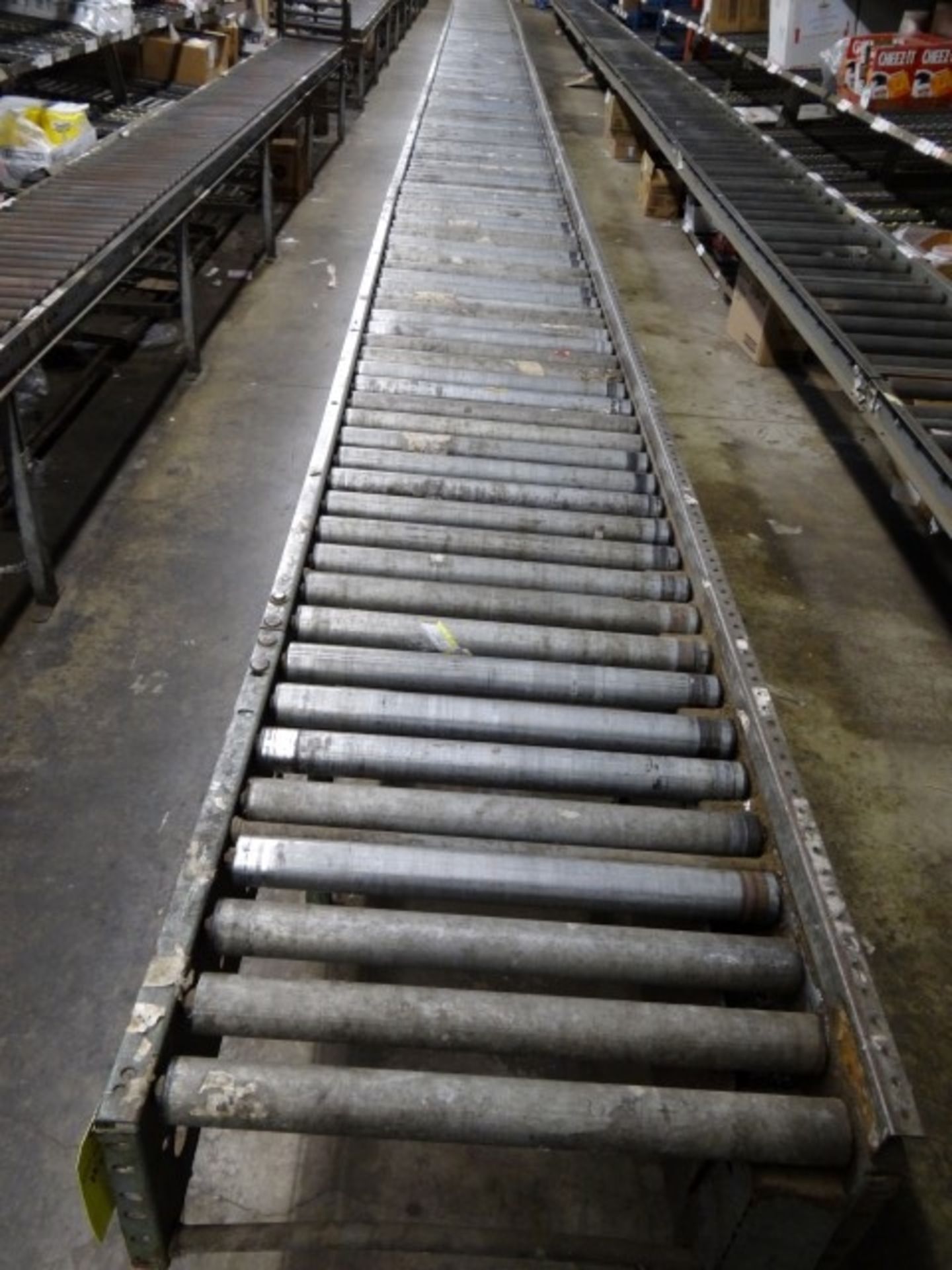Approximately 150' of Roller Conveyor