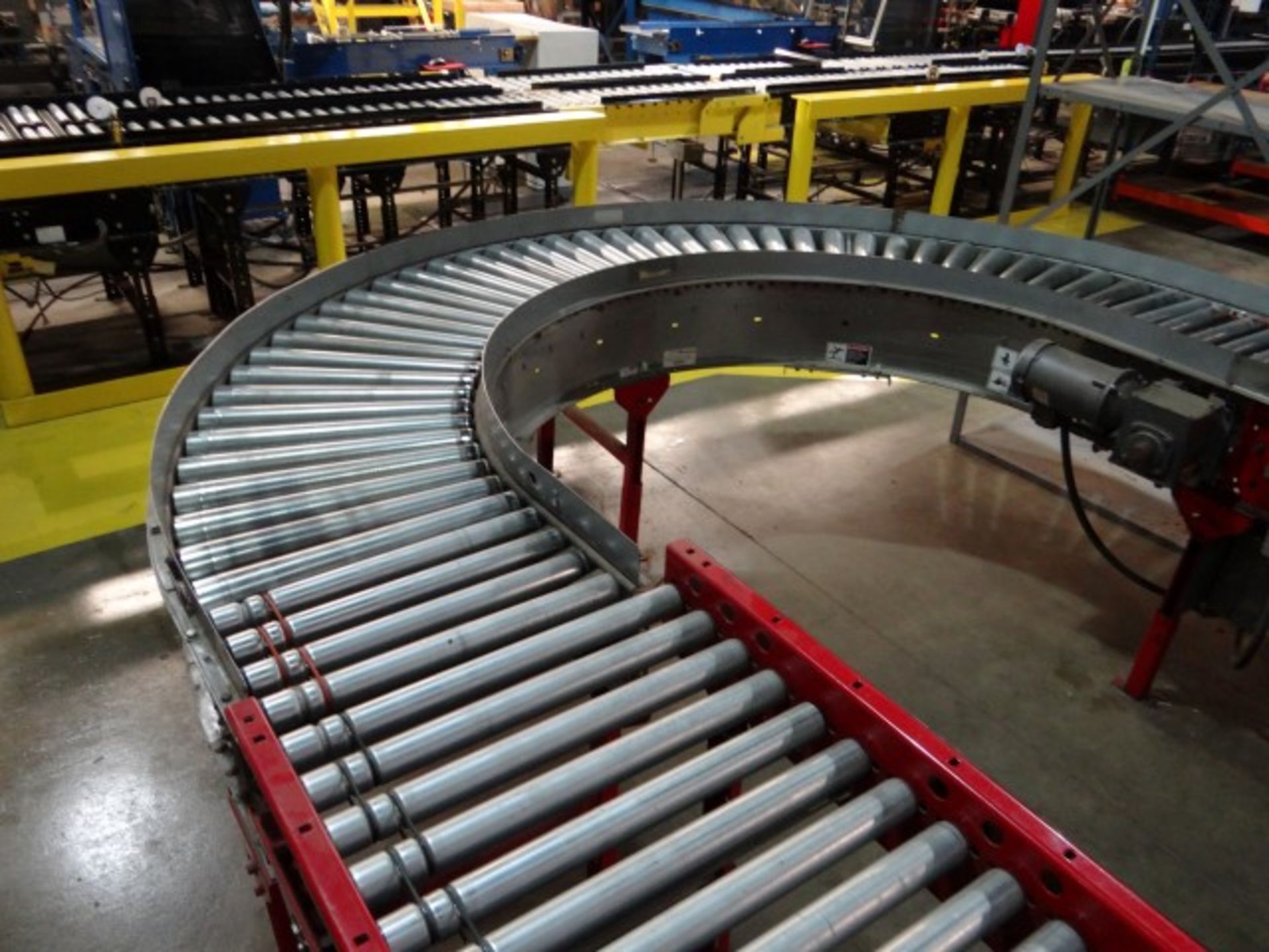 Tech King Cigarette Pick to Light System with 6 Pick Stations, Conveyors, Flow Racks, Box Tram and - Image 33 of 57