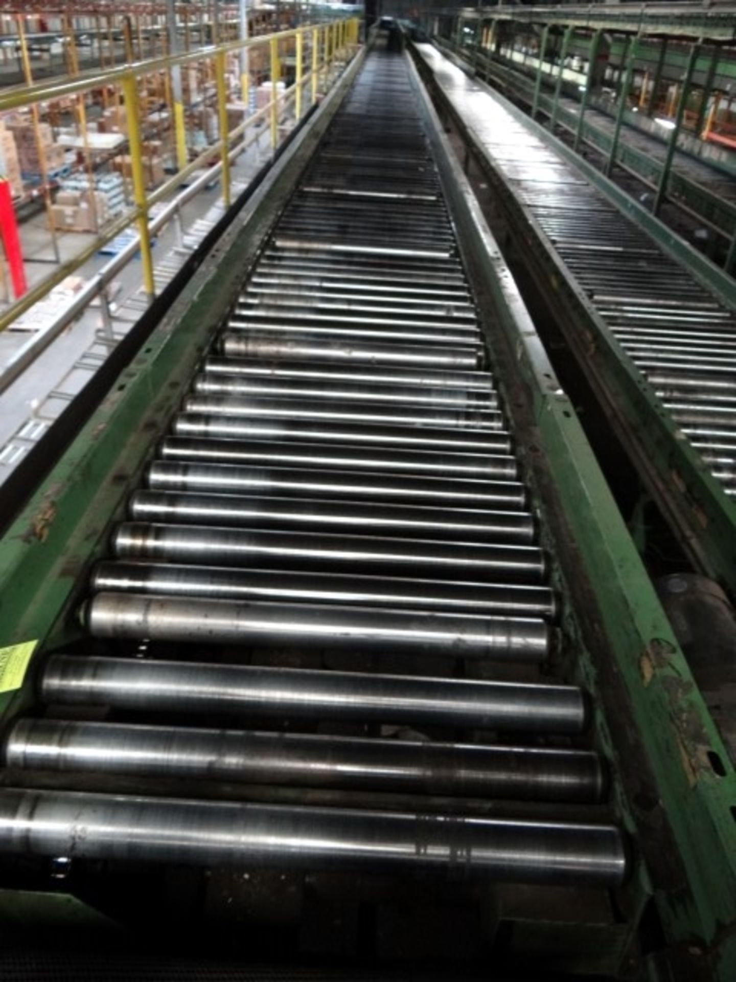 Approximately 470' of Roller Conveyor