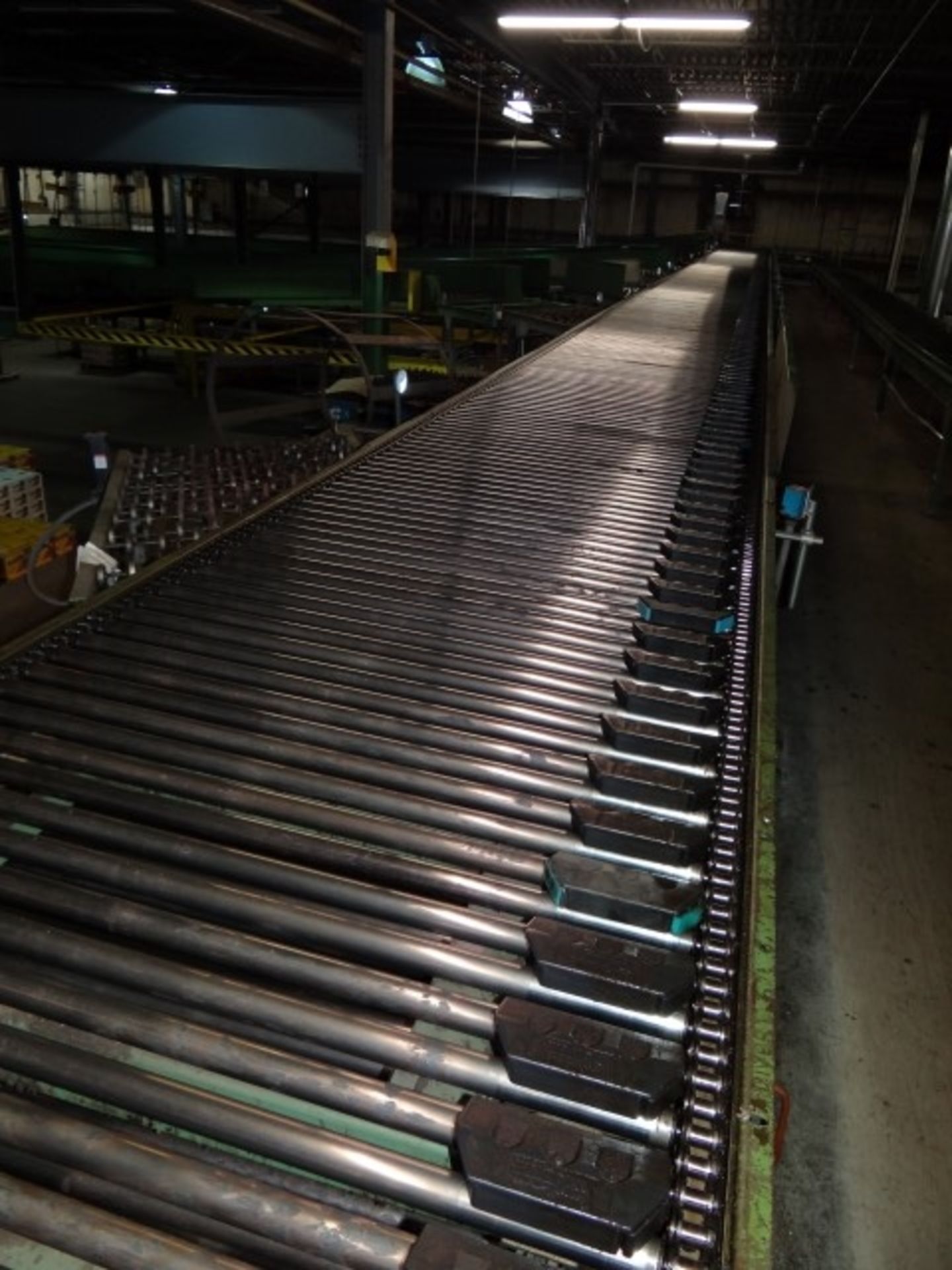 Sortation Line Conveyor, Two Controls, and 6 Drop Down Conveyors - Image 8 of 22