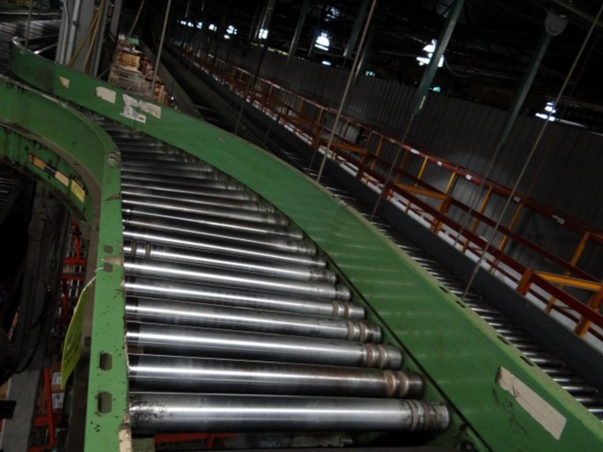 Approximately 300' of Roller Conveyor