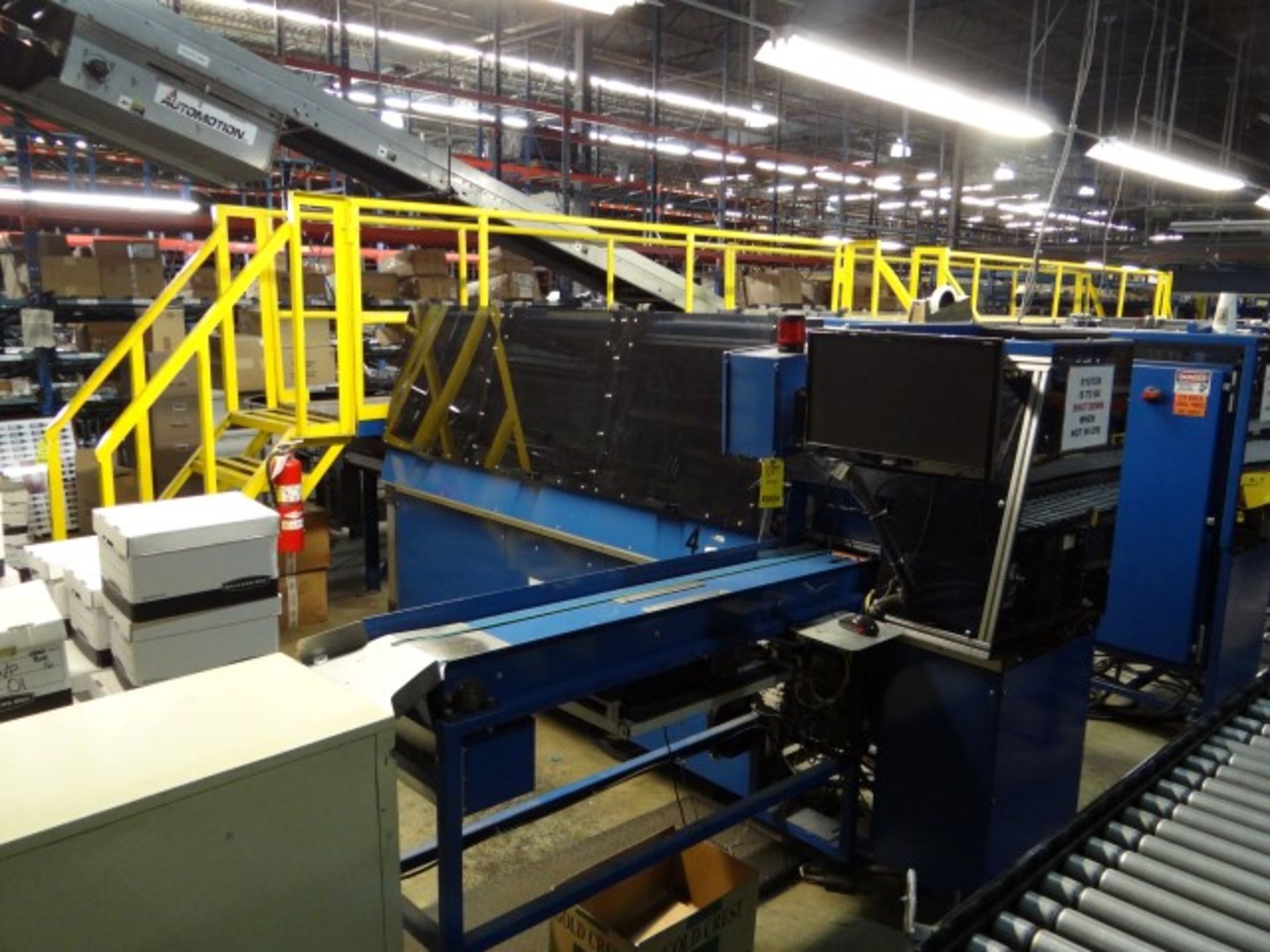 Tech King Cigarette Pick to Light System with 6 Pick Stations, Conveyors, Flow Racks, Box Tram and - Image 3 of 57