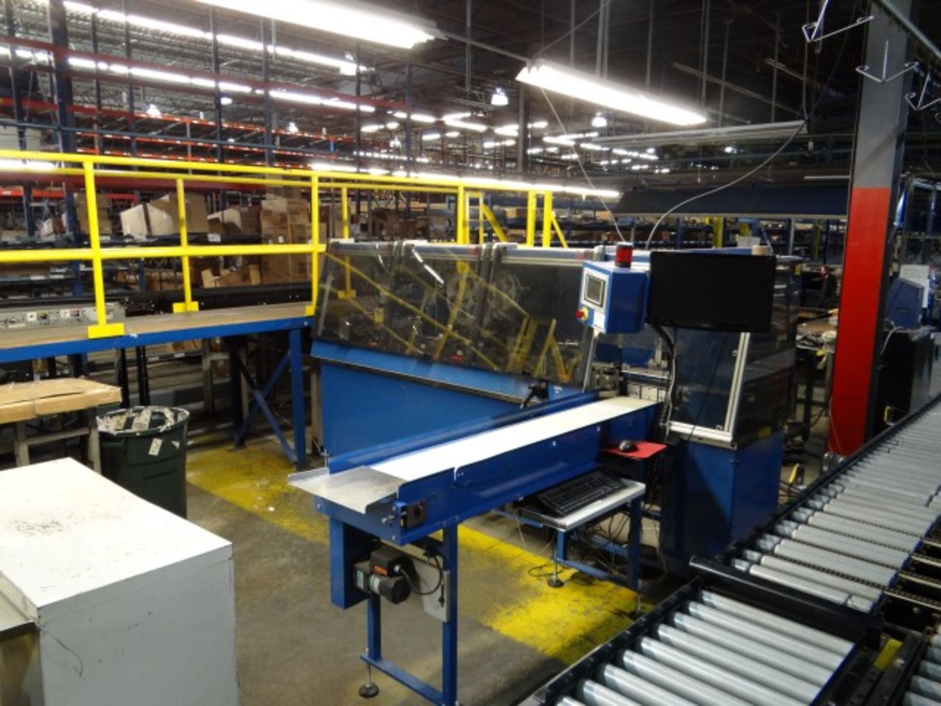 Tech King Cigarette Pick to Light System with 6 Pick Stations, Conveyors, Flow Racks, Box Tram and - Image 6 of 57