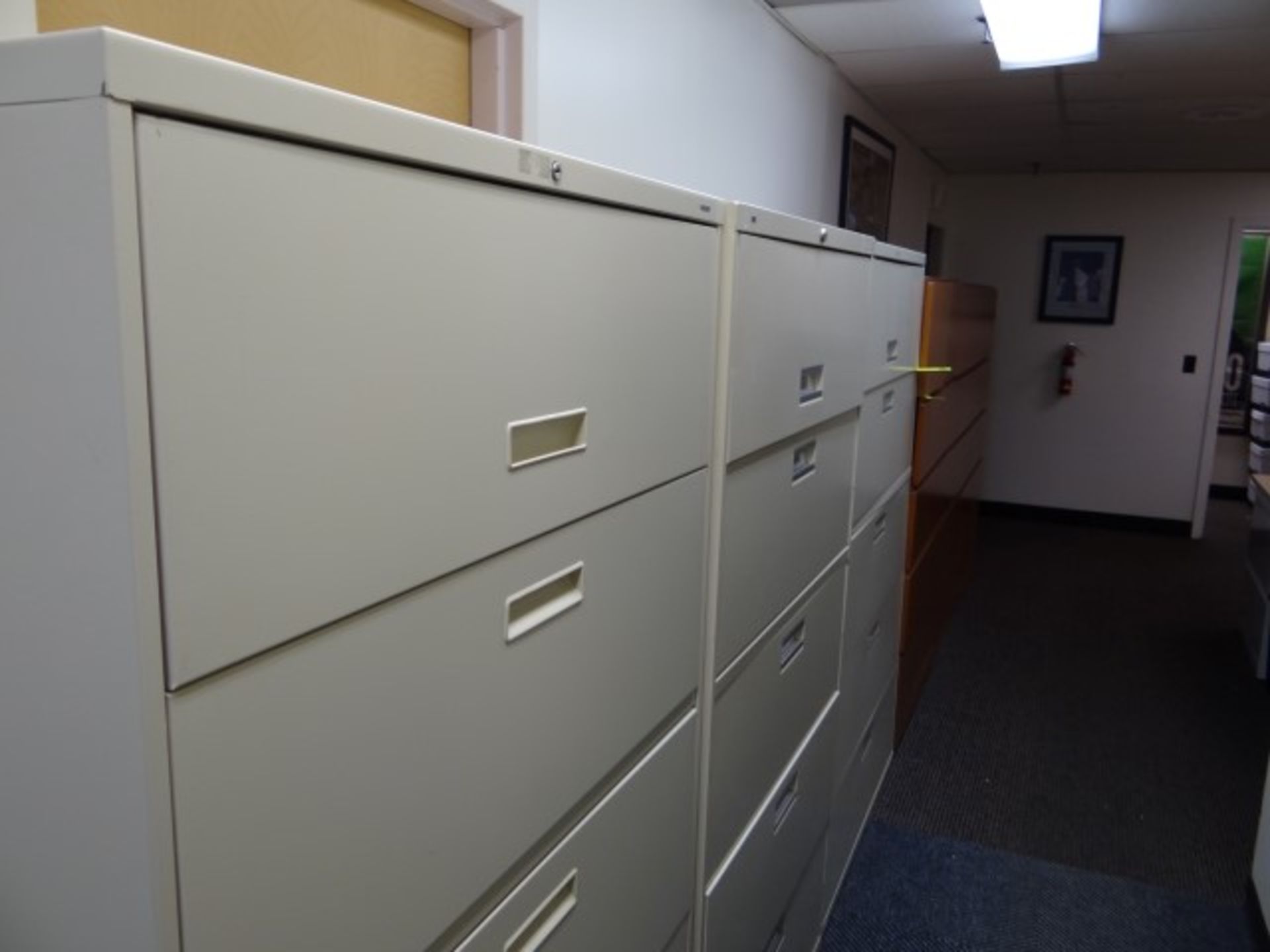 Lot of Lateral Files, Bookcases, Table Tops - Image 2 of 2