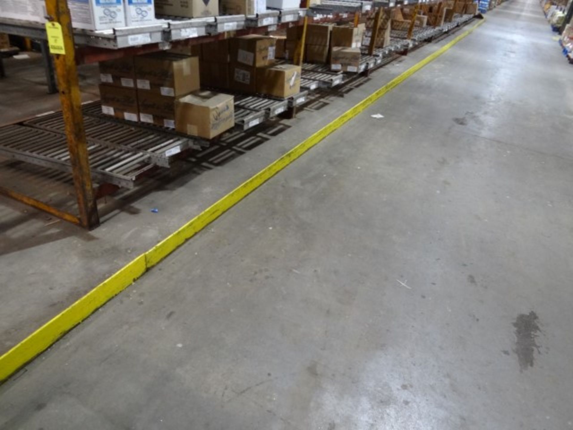 Approximately 140' Yellow Floor Guards